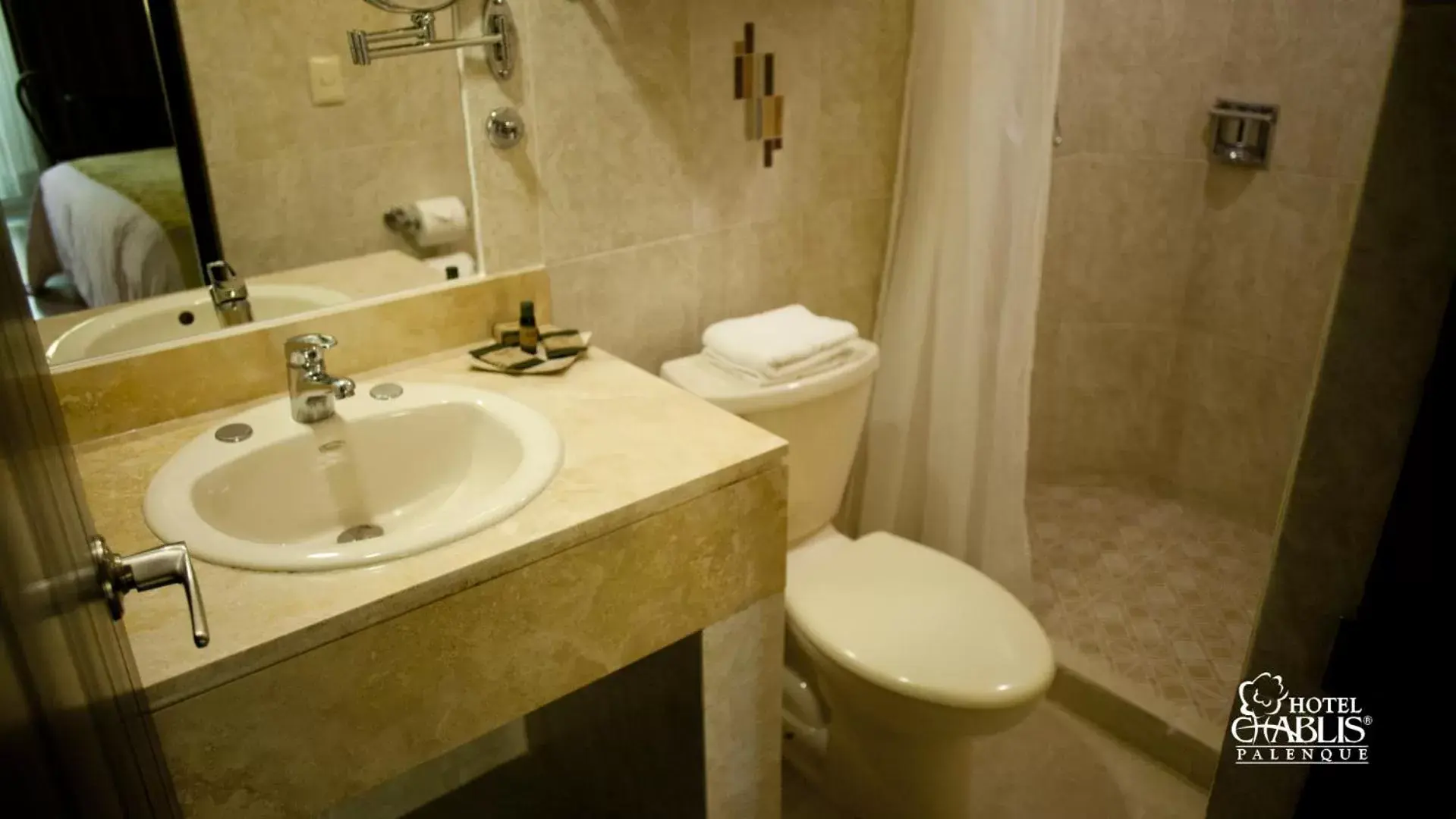 Toilet, Bathroom in Hotel Chablis Palenque