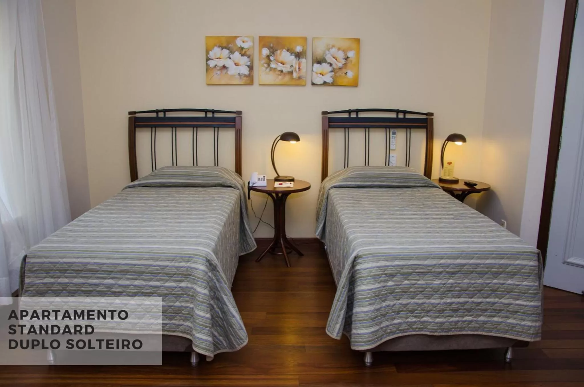 Bed in Hotel Villa Michelon