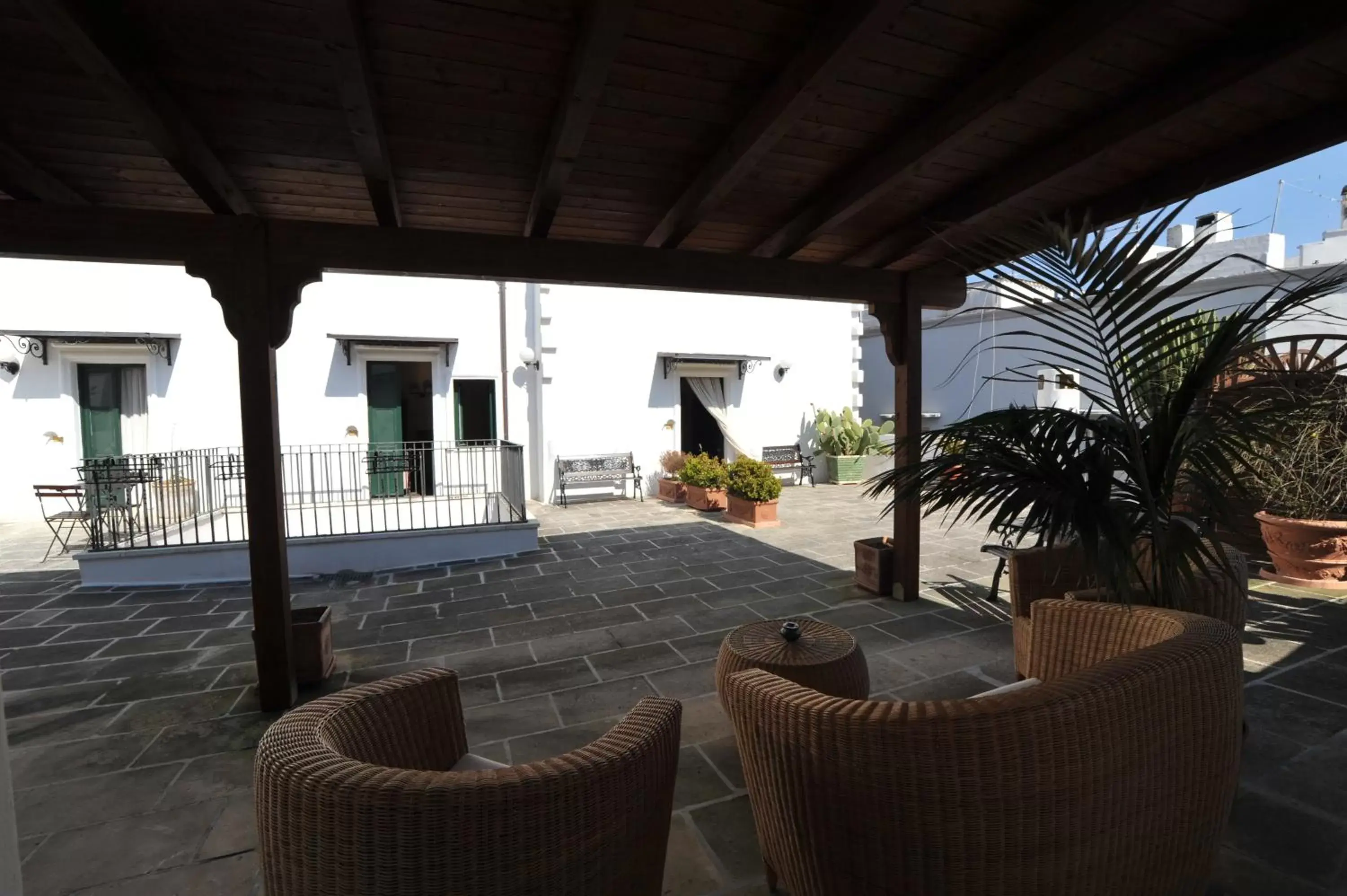 Balcony/Terrace in B&B Palazzo Senape De Pace