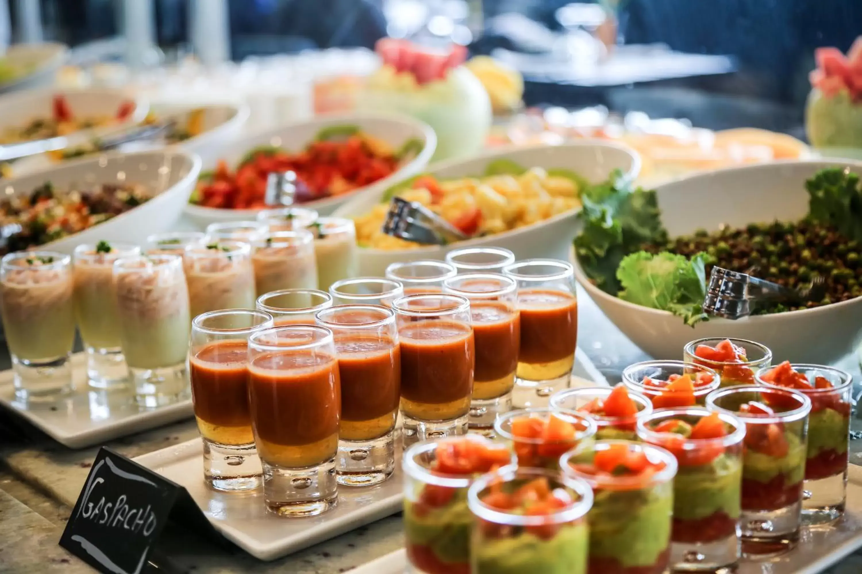 Food close-up in Novotel Chartres