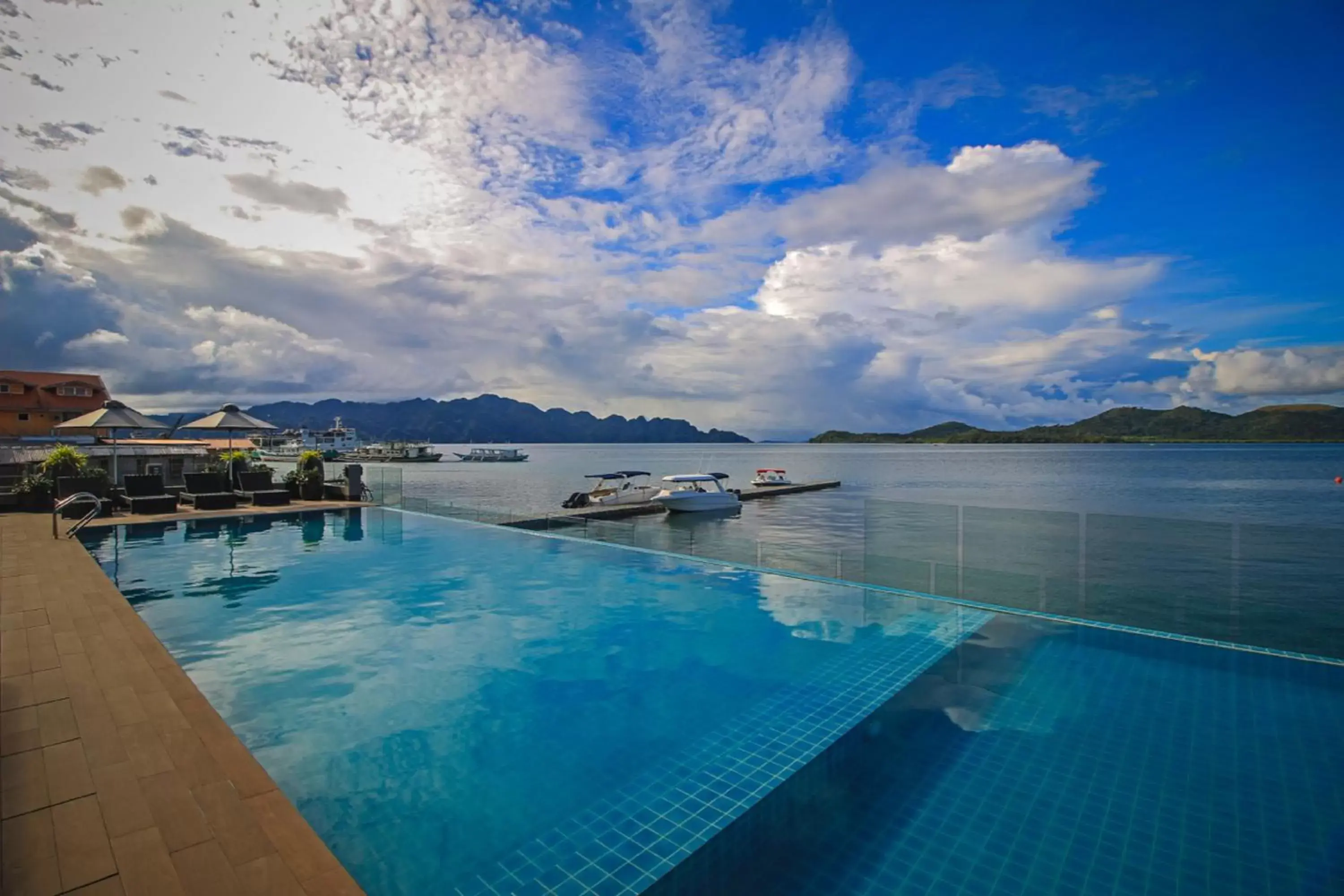 Swimming Pool in Two Seasons Coron Bayside Hotel