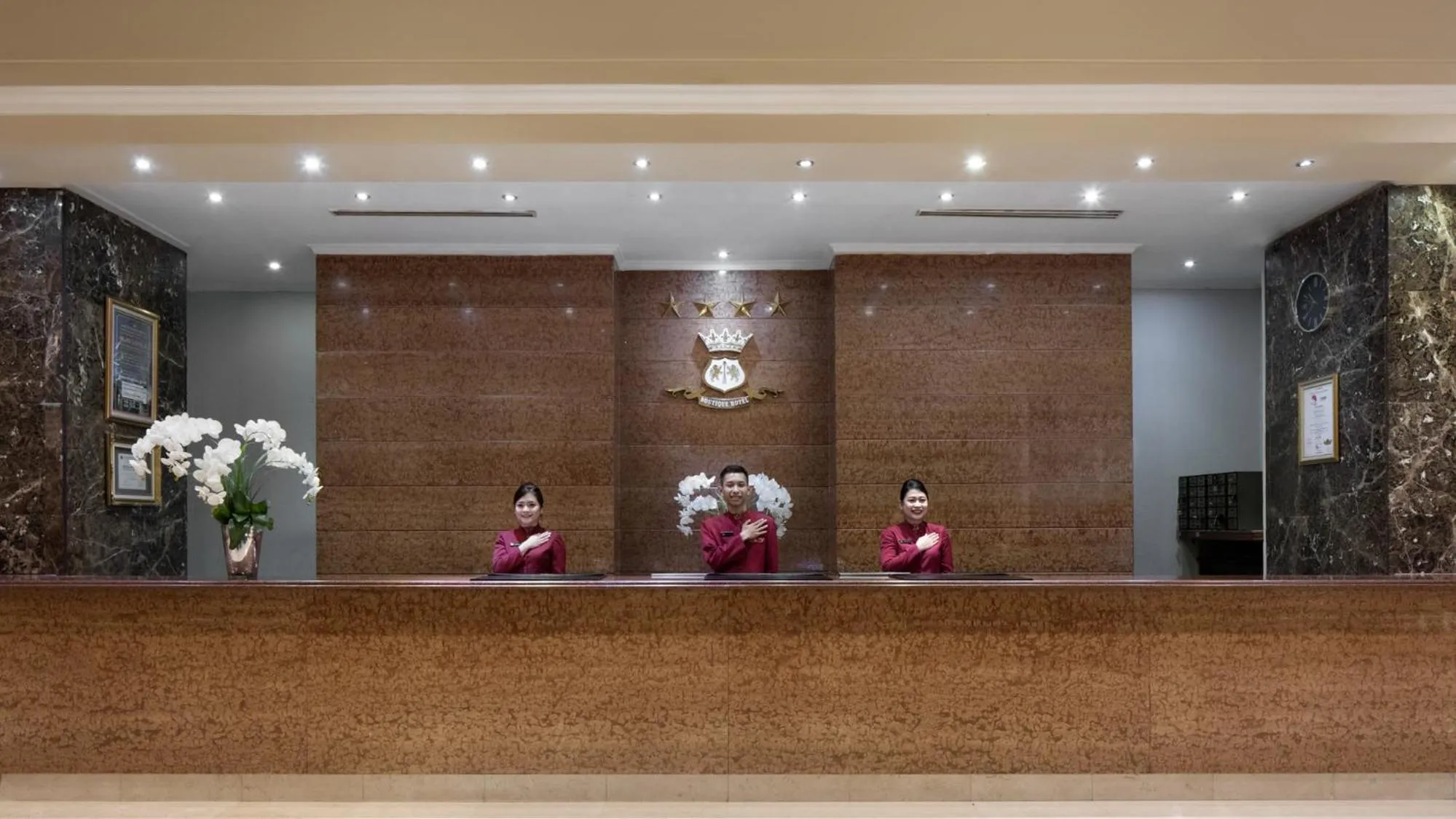 Lobby or reception in Golden Boutique Hotel Kemayoran