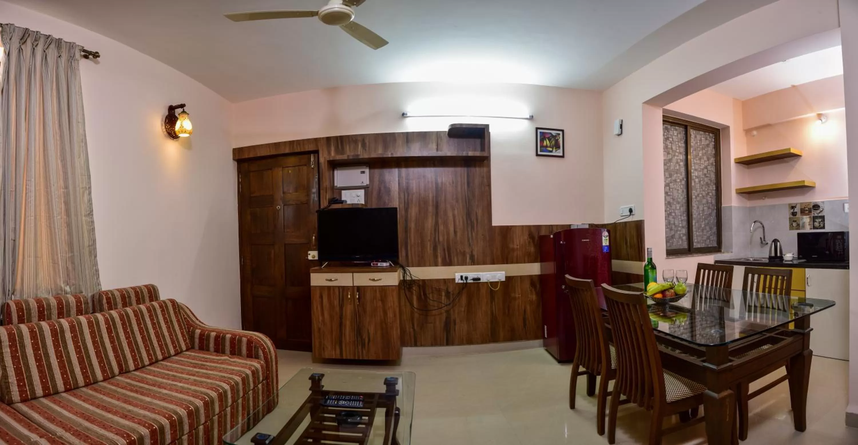 Living room in La Grace Resort