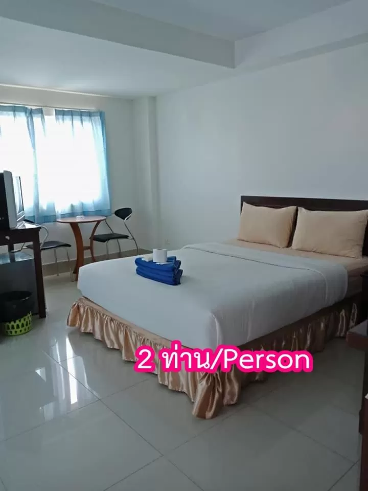 Bed in Baanpak Sam Anong