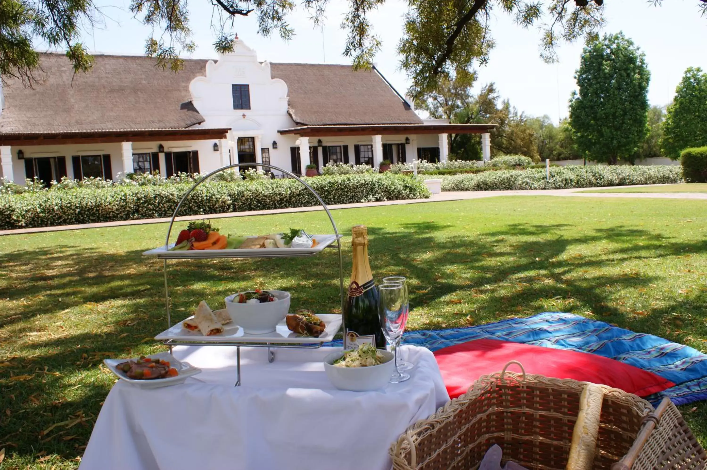 Garden view, Restaurant/Places to Eat in Kievits Kroon Gauteng Wine Estate