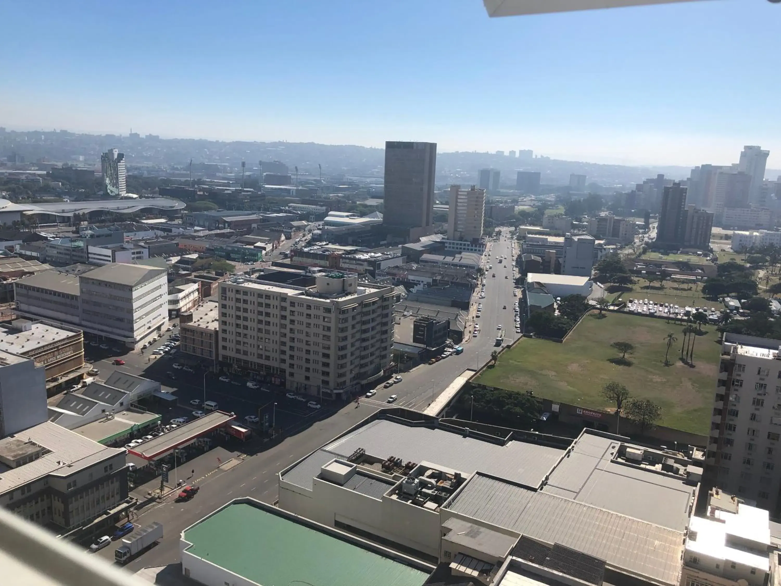 City view in Coastlands Durban Self Catering Holiday Apartments City view in Coastlands Durban Self Catering Holiday Apartments