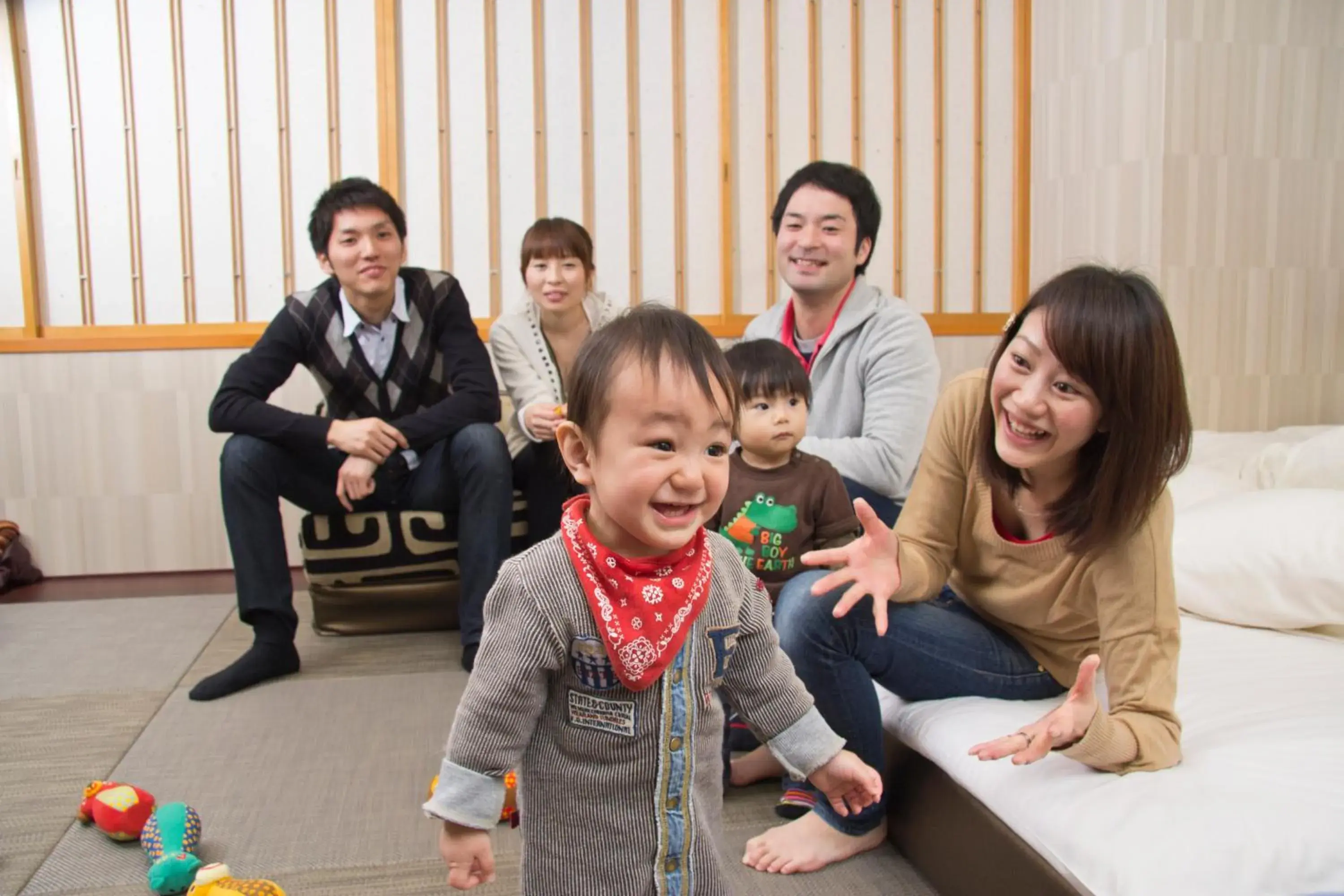 young children, Family in Hotel Village Kyoto