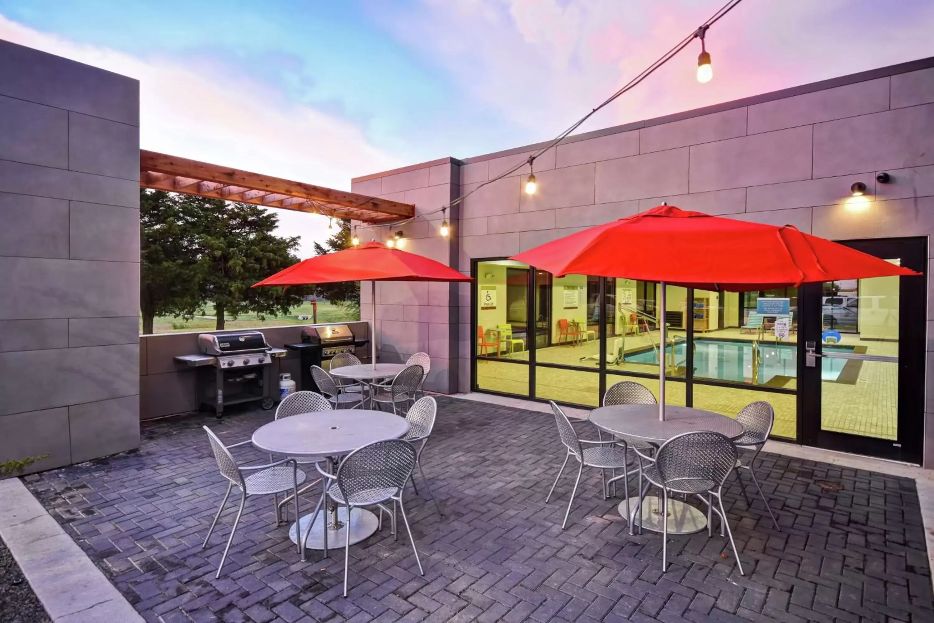 Pool view in Home2 Suites By Hilton El Reno Pool view in Home2 Suites By Hilton El Reno