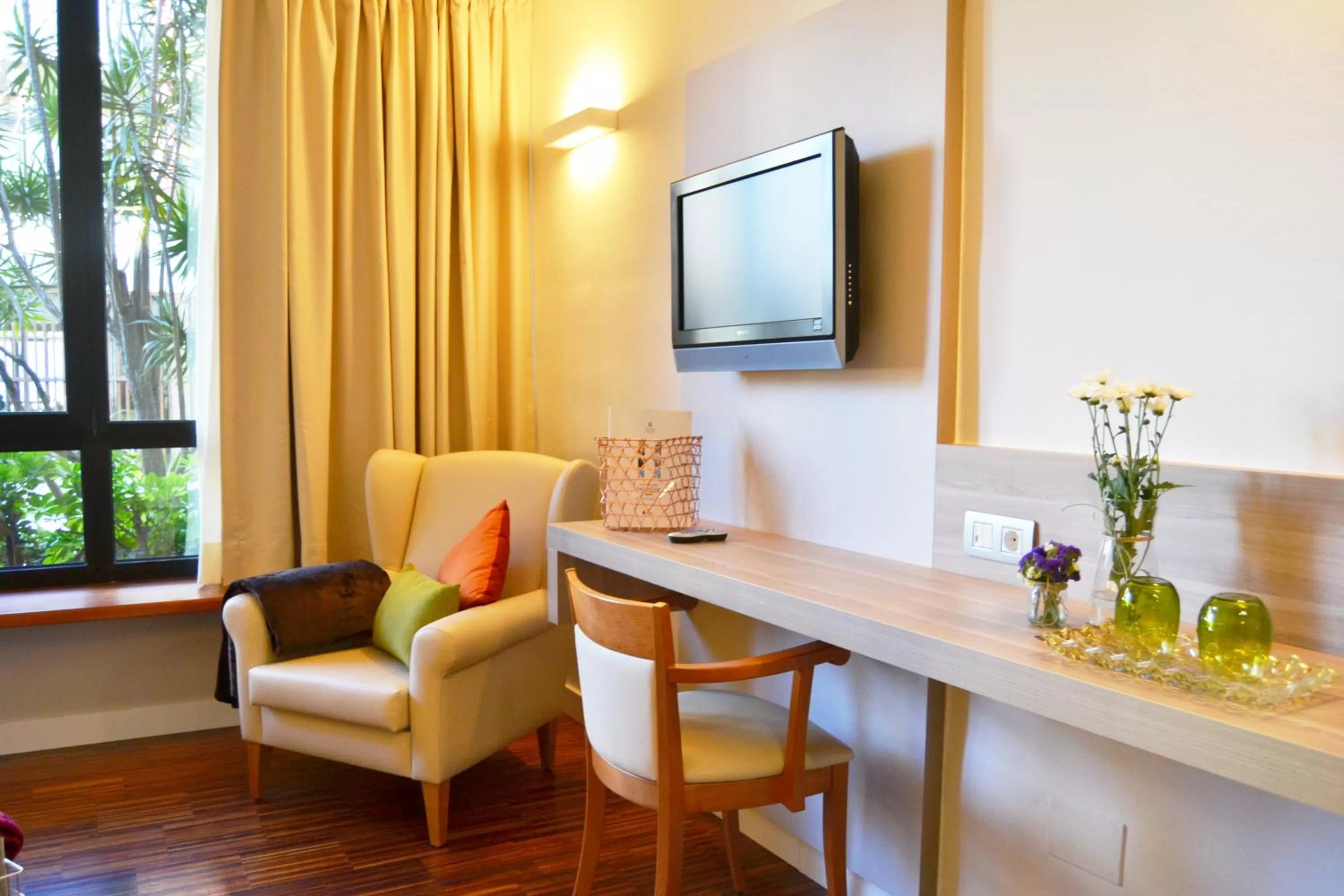 Decorative detail in Hotel Escuela Santa Cruz