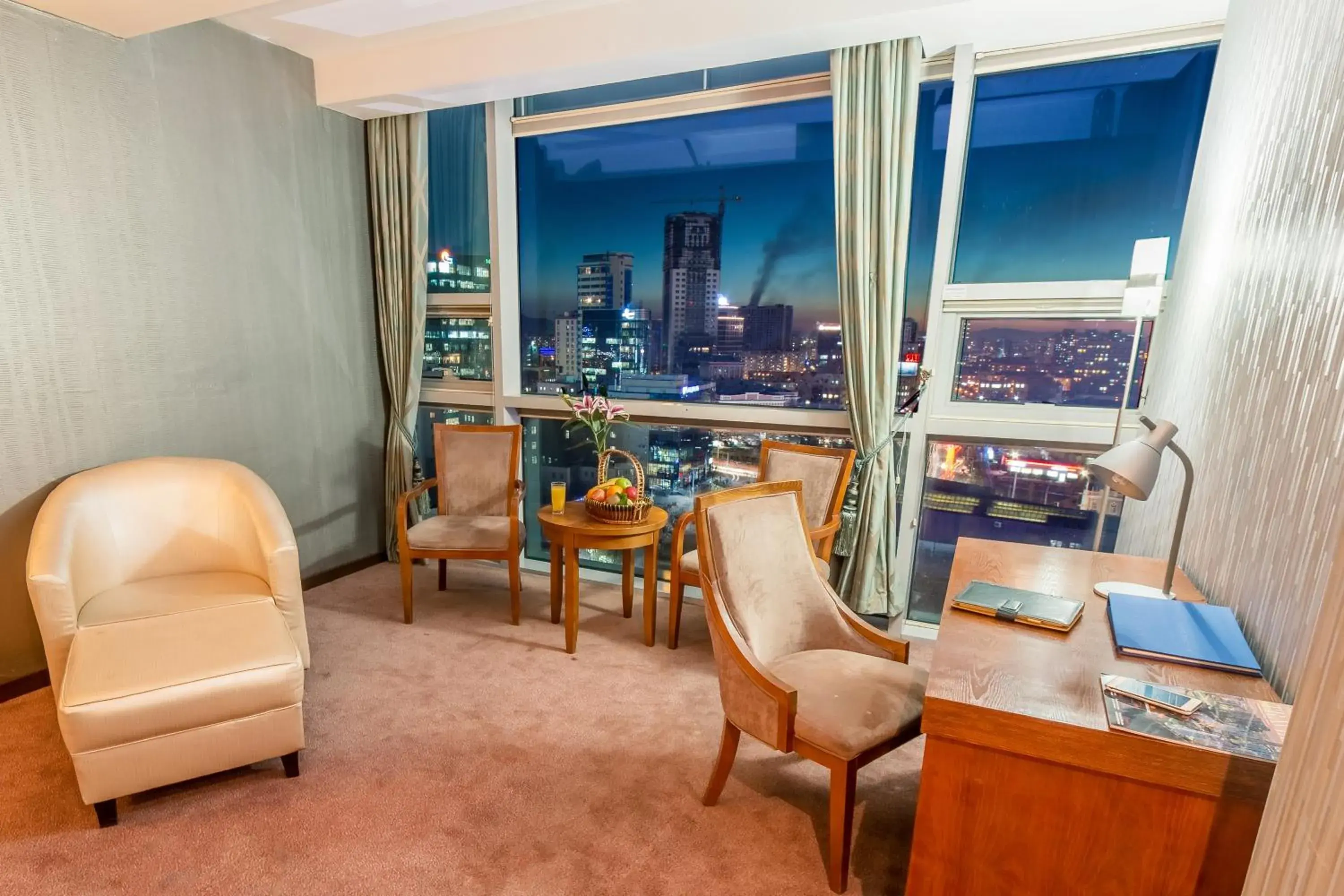 Seating Area in The Blue Sky Hotel and Tower