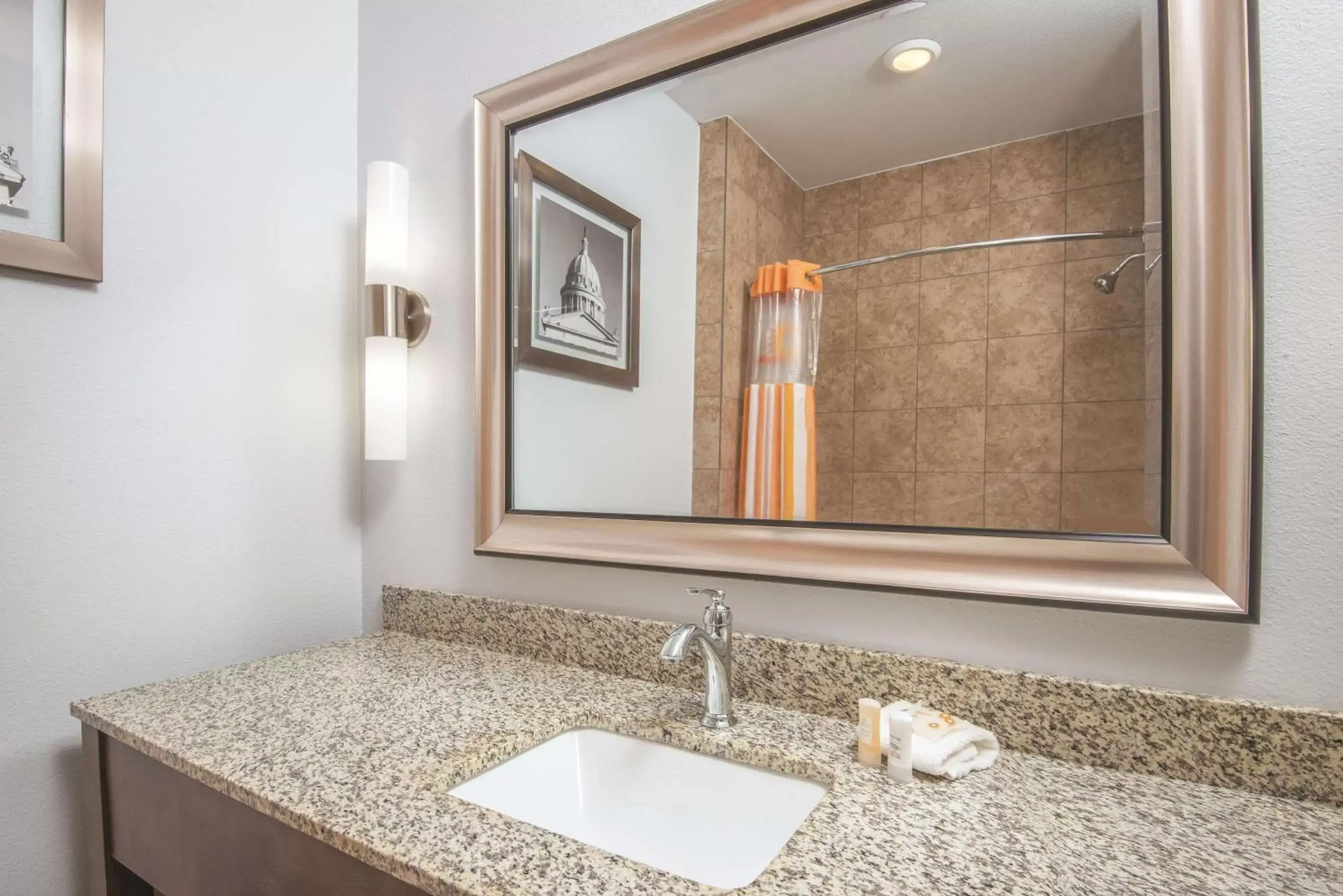 Photo of the whole room, Bathroom in La Quinta by Wyndham Guthrie