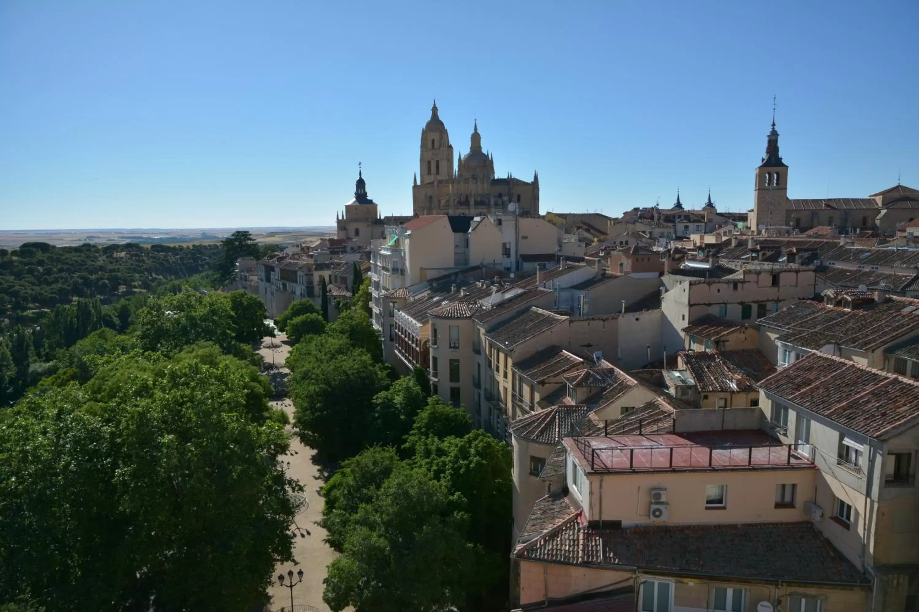 View (from property/room) in Real Segovia by Recordis Hotels