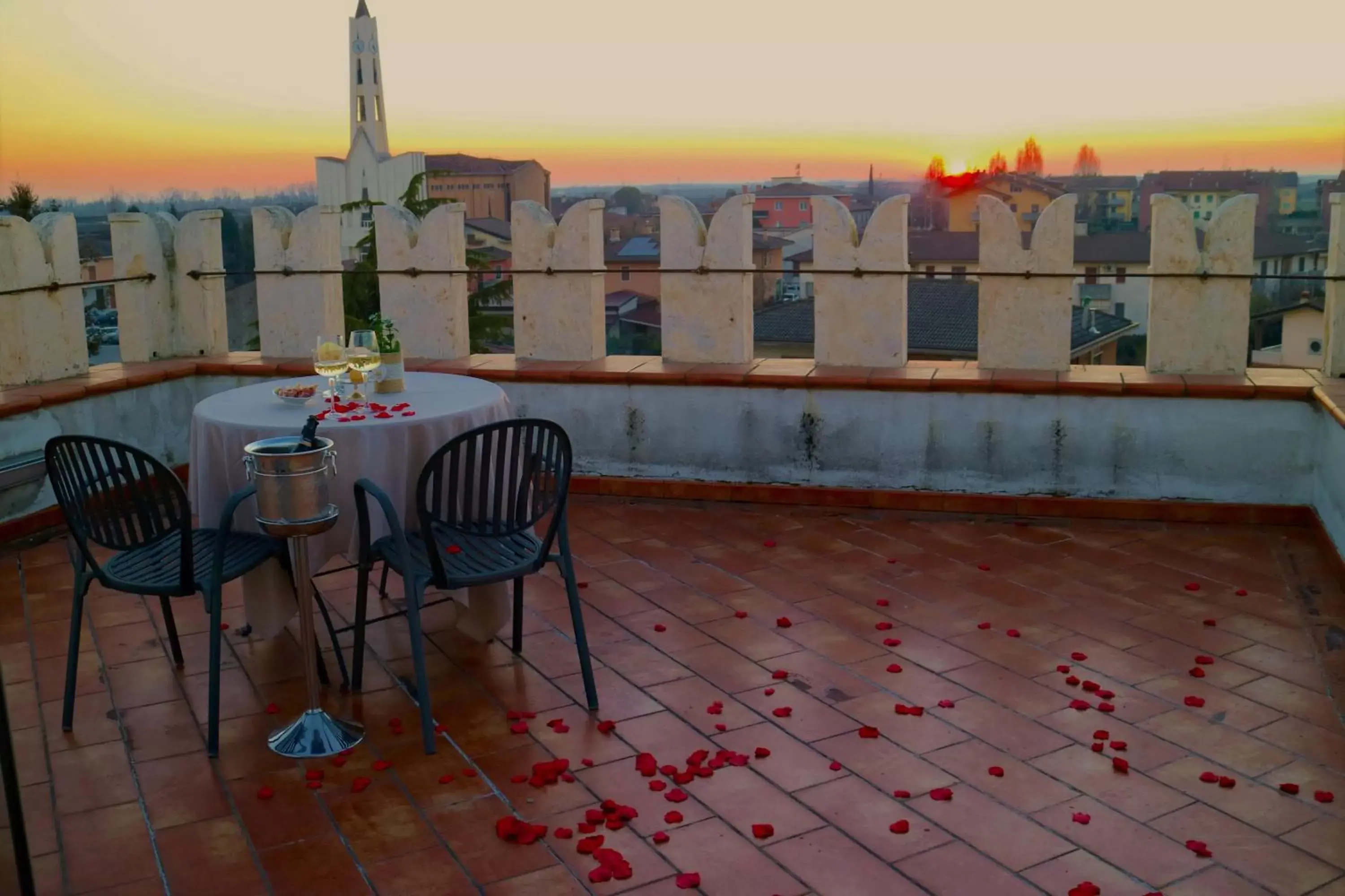 Balcony/Terrace in Hotel Villa Malaspina