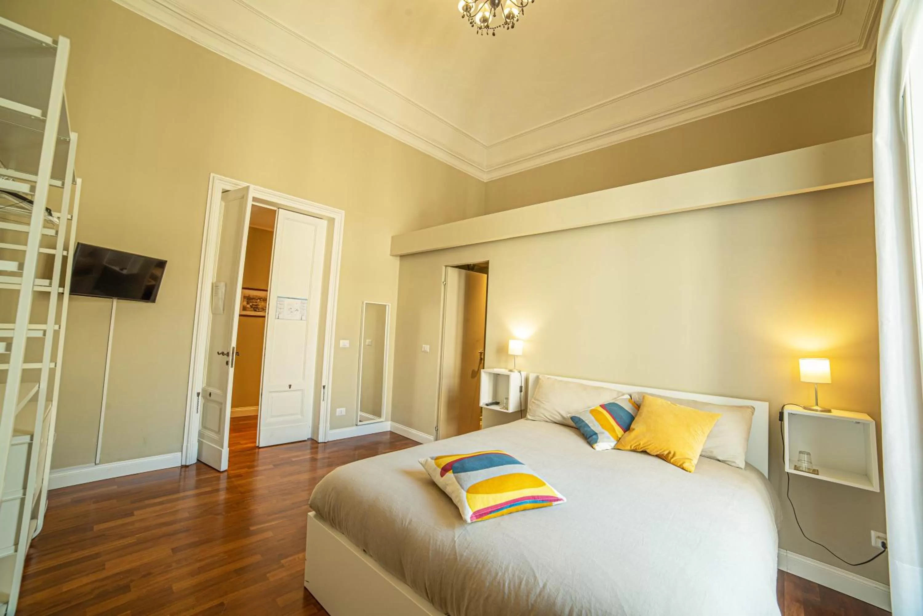 View (from property/room), Bed in b&b le 4 leggende