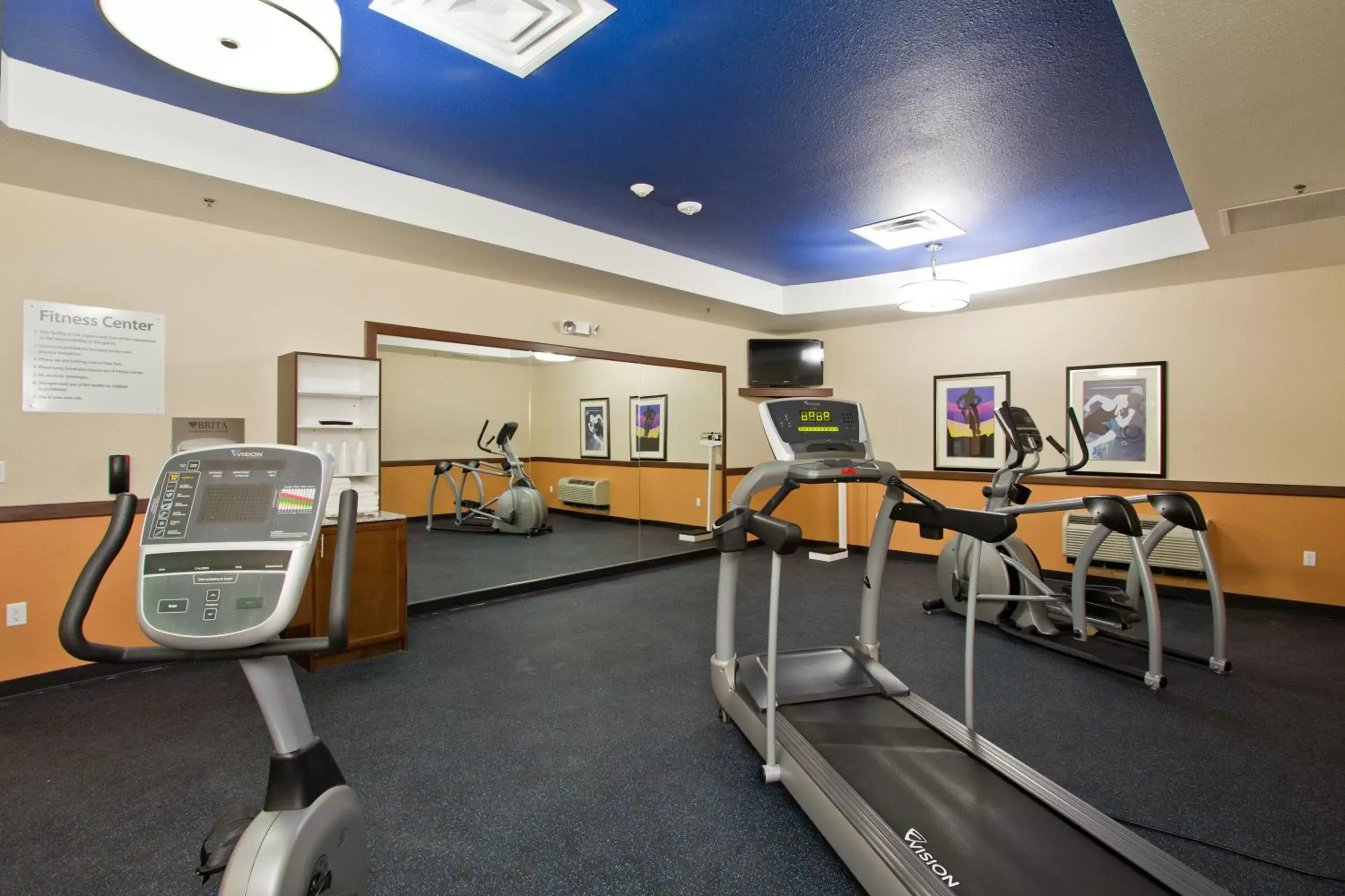 Fitness centre/facilities, Fitness Center/Facilities in Holiday Inn Express and Suites Denver East Peoria Street, an IHG Hotel