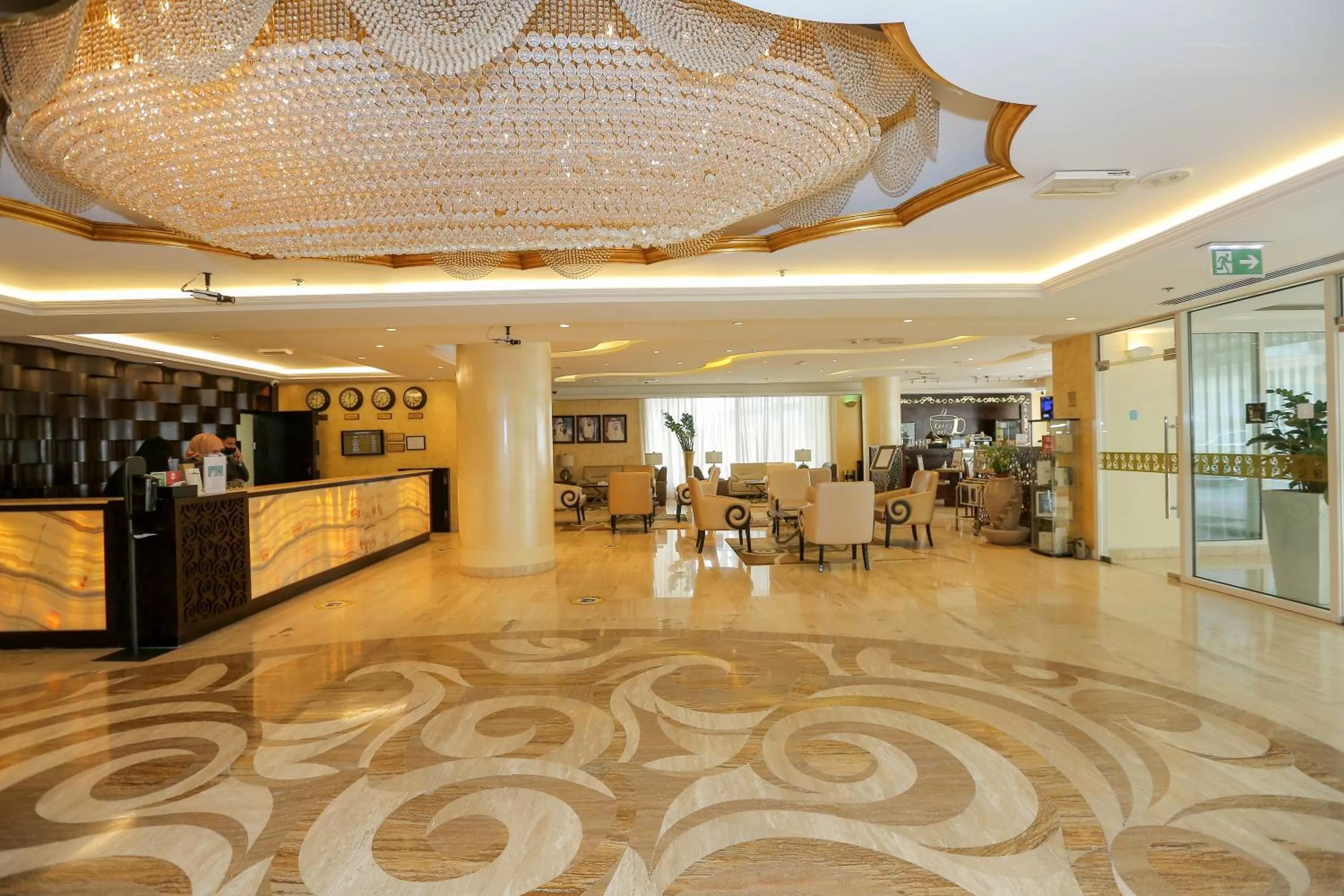Lobby or reception in Ivory Grand Hotel Apartments