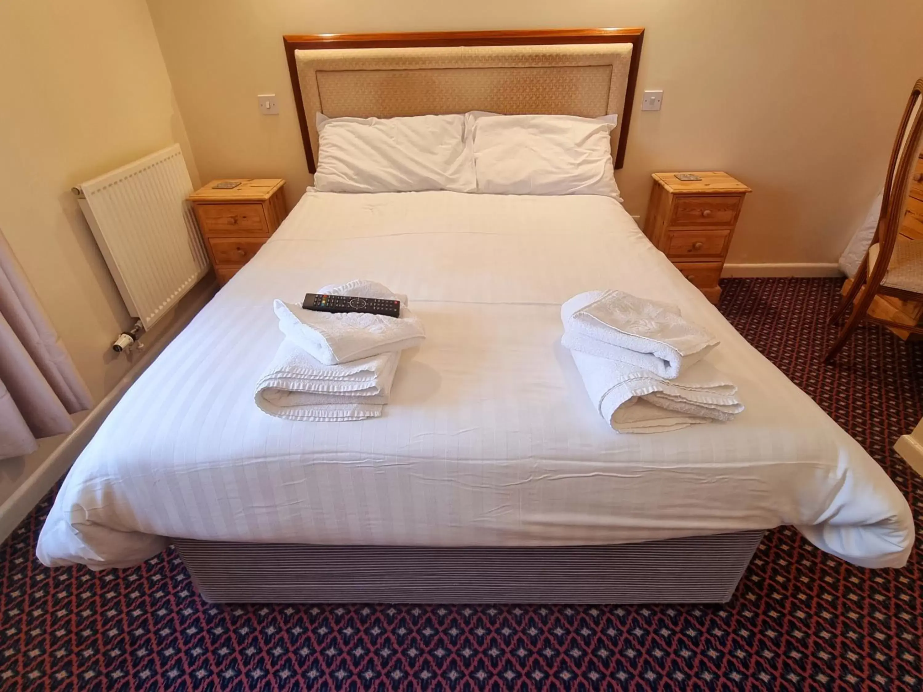 Bed in The Sportsmans Inn
