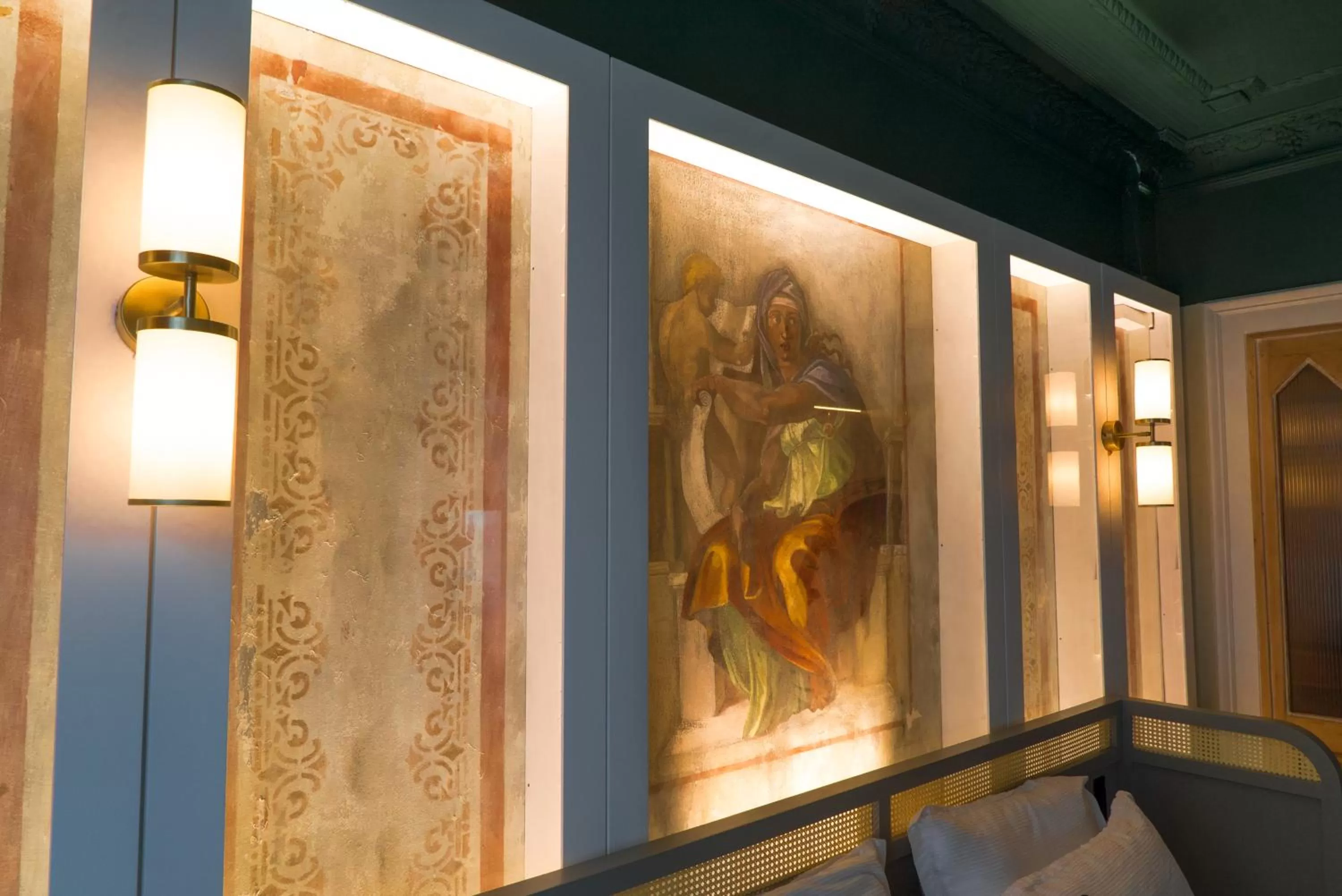 Decorative detail in Magnova Vitality Boutique Hotel