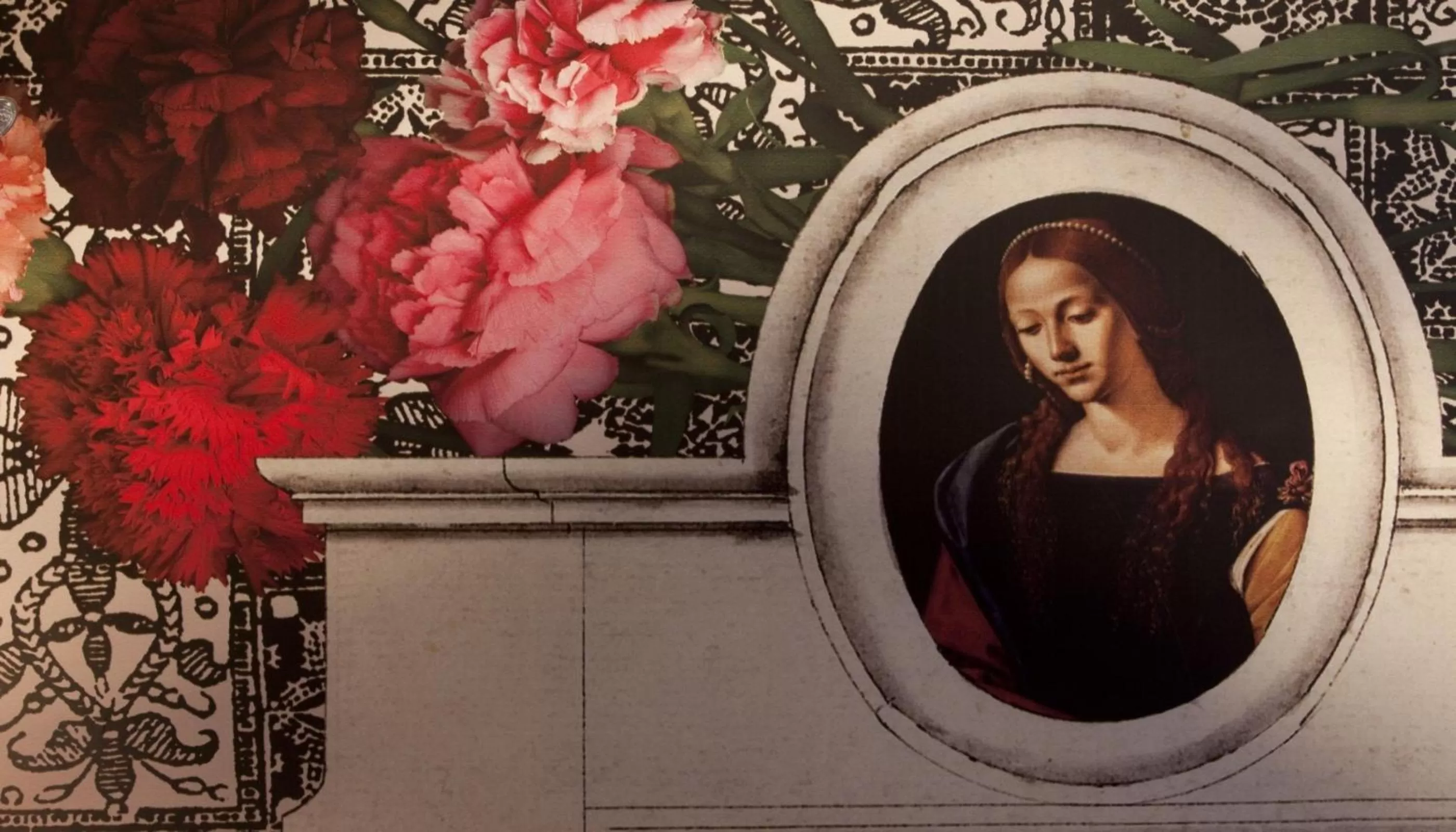 Decorative detail in Hotel Le Notre Dame Saint Michel