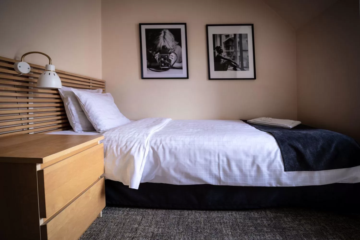 Bed in Miatorp Hotell