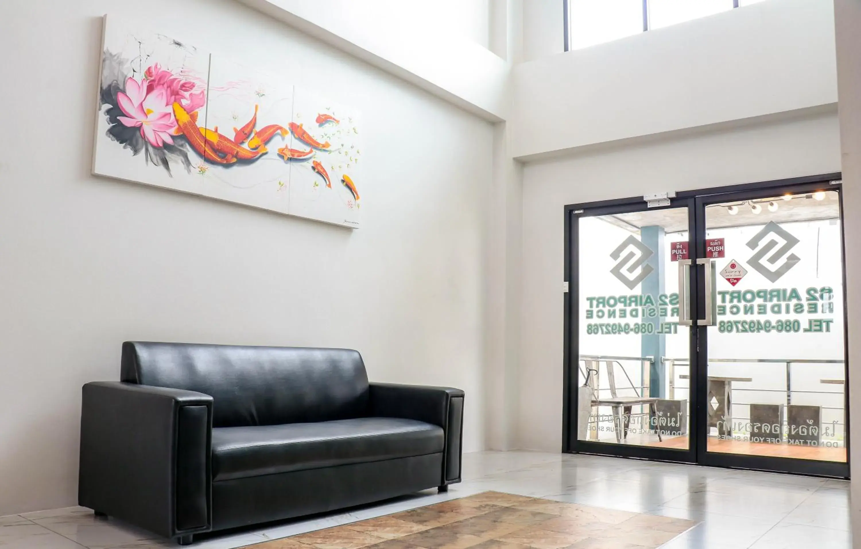 Lobby or reception in S2 Airport Residence Lobby or reception in S2 Airport Residence