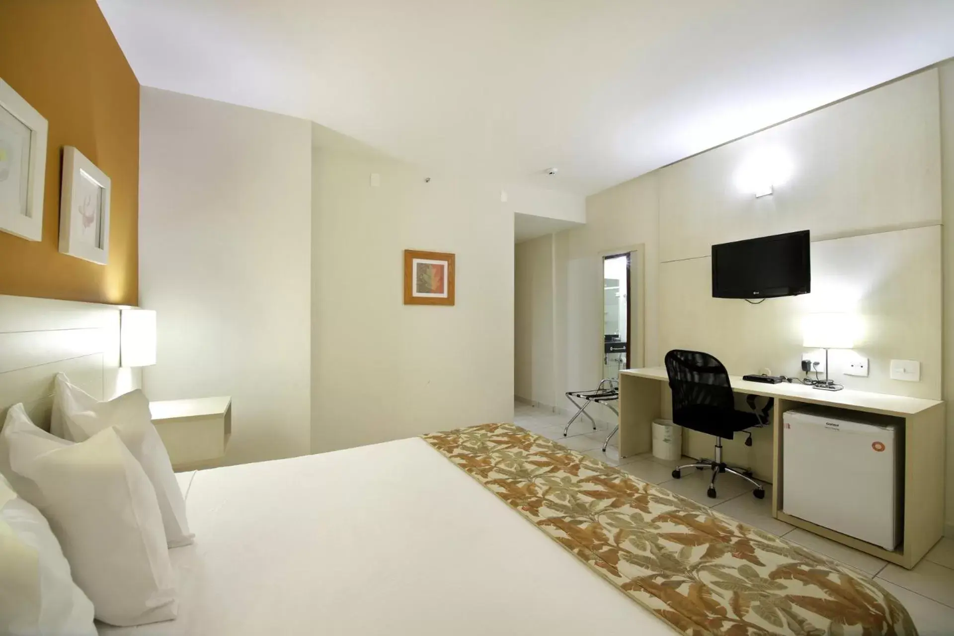 Bed in Nobile Inn Executive Ribeirao Preto