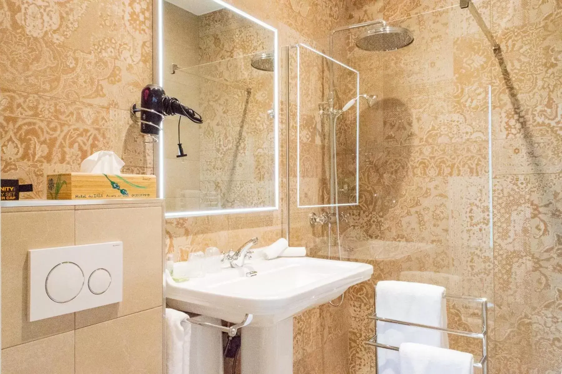 Bathroom in Hotel des Iris