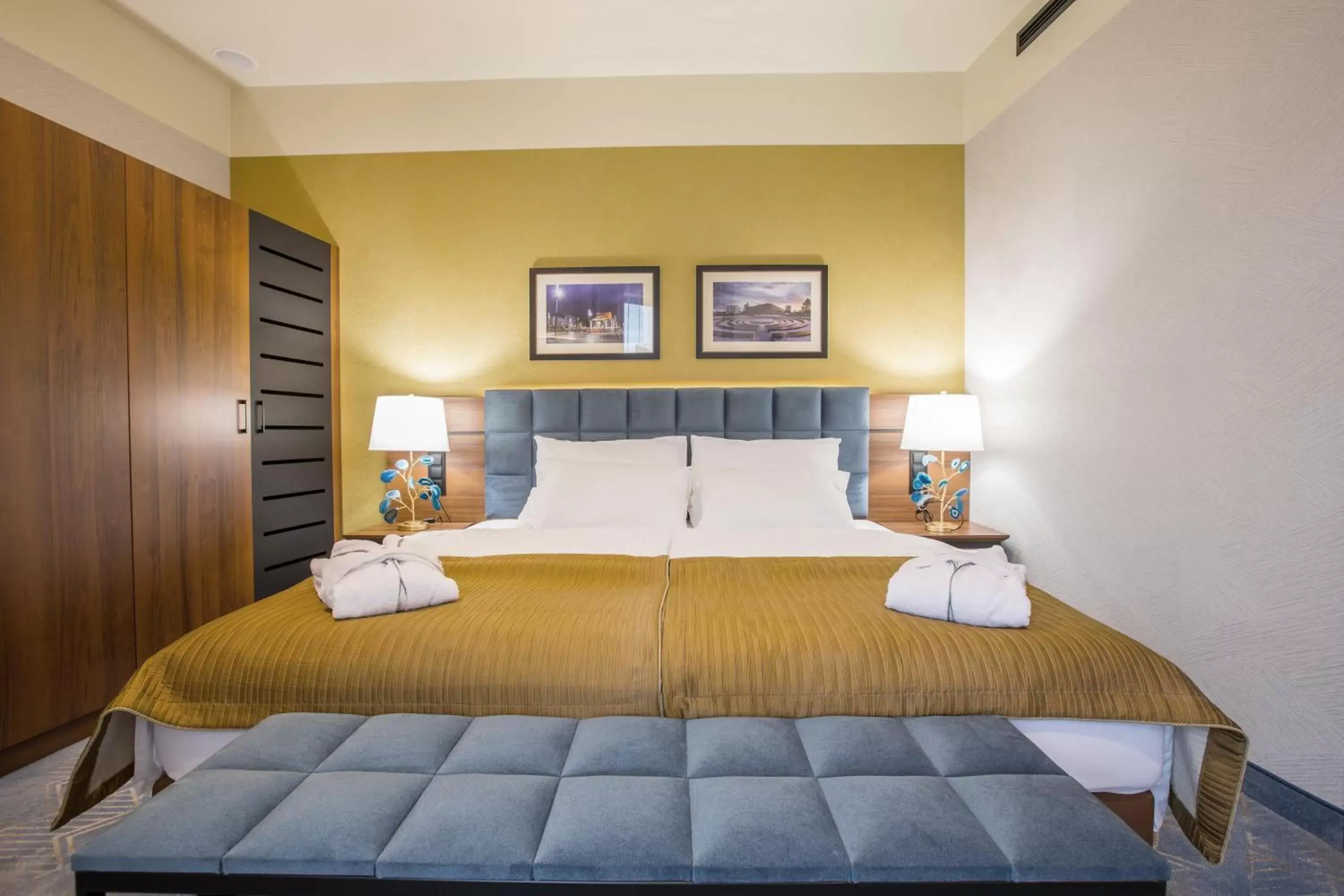 Bed in Hotel Diament Plaza Katowice