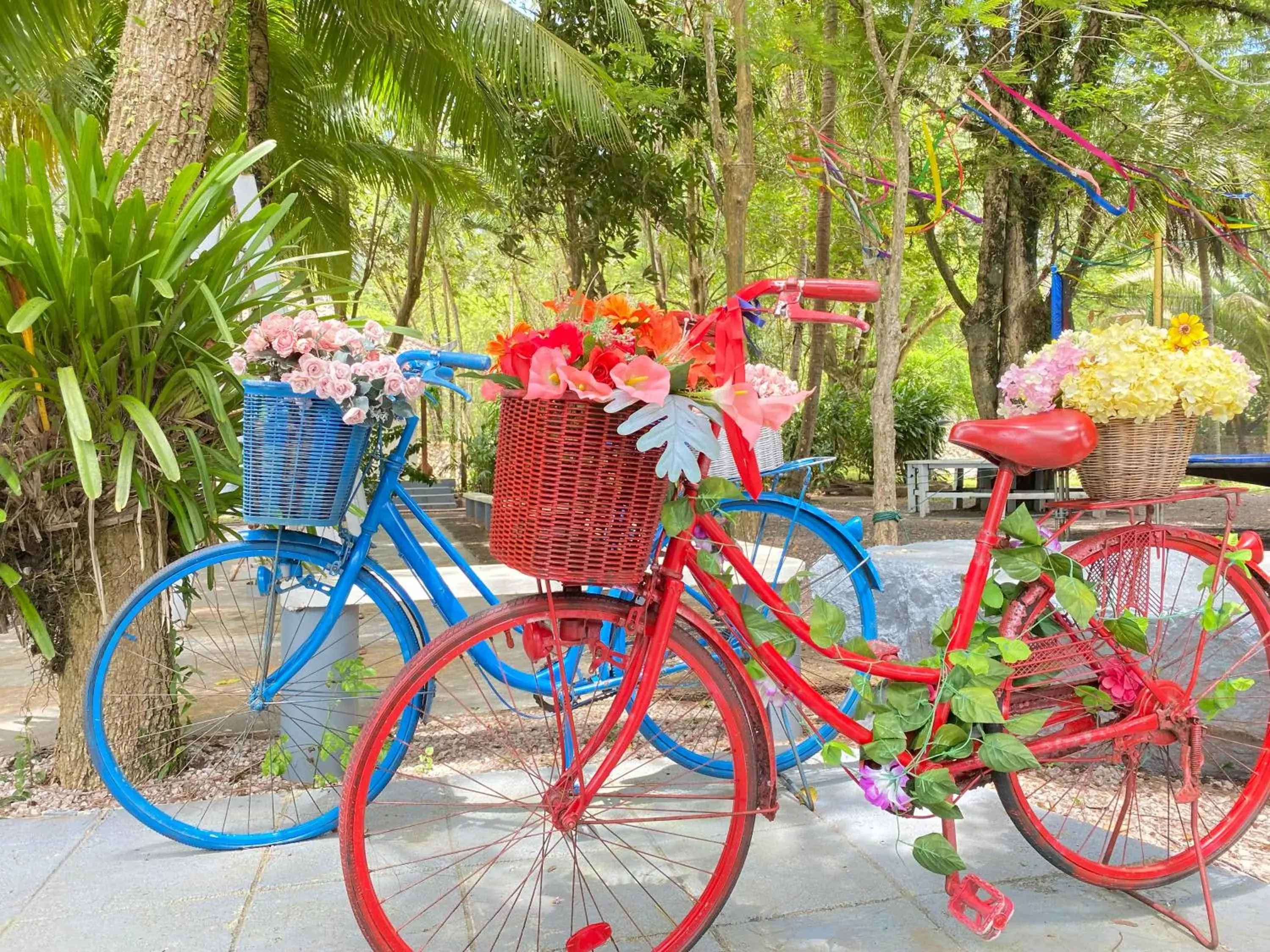 Area and facilities, Biking in Pakmeng Resort