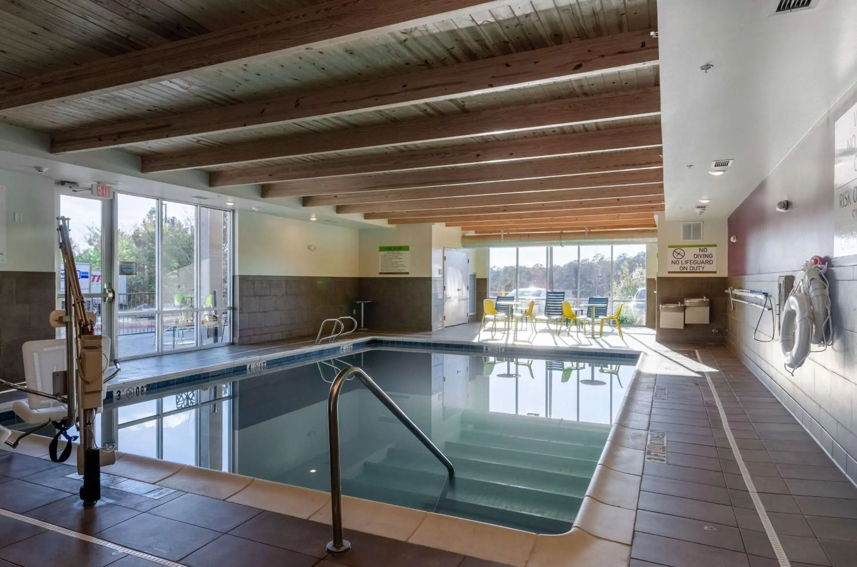 Pool view, Swimming Pool in Home2 Suites By Hilton Atlanta Camp Creek Parkway, Ga
