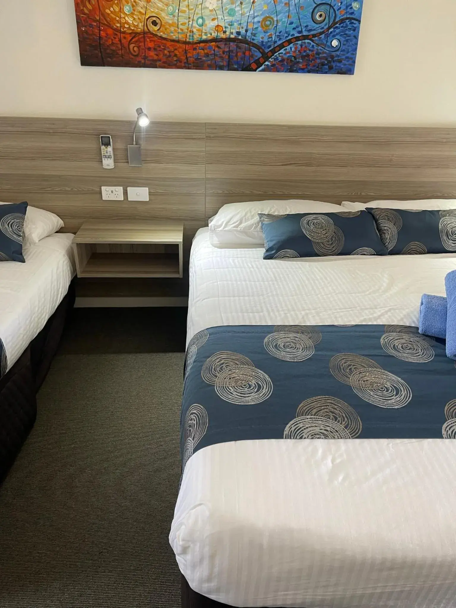 Bed in Aston Motel Yamba