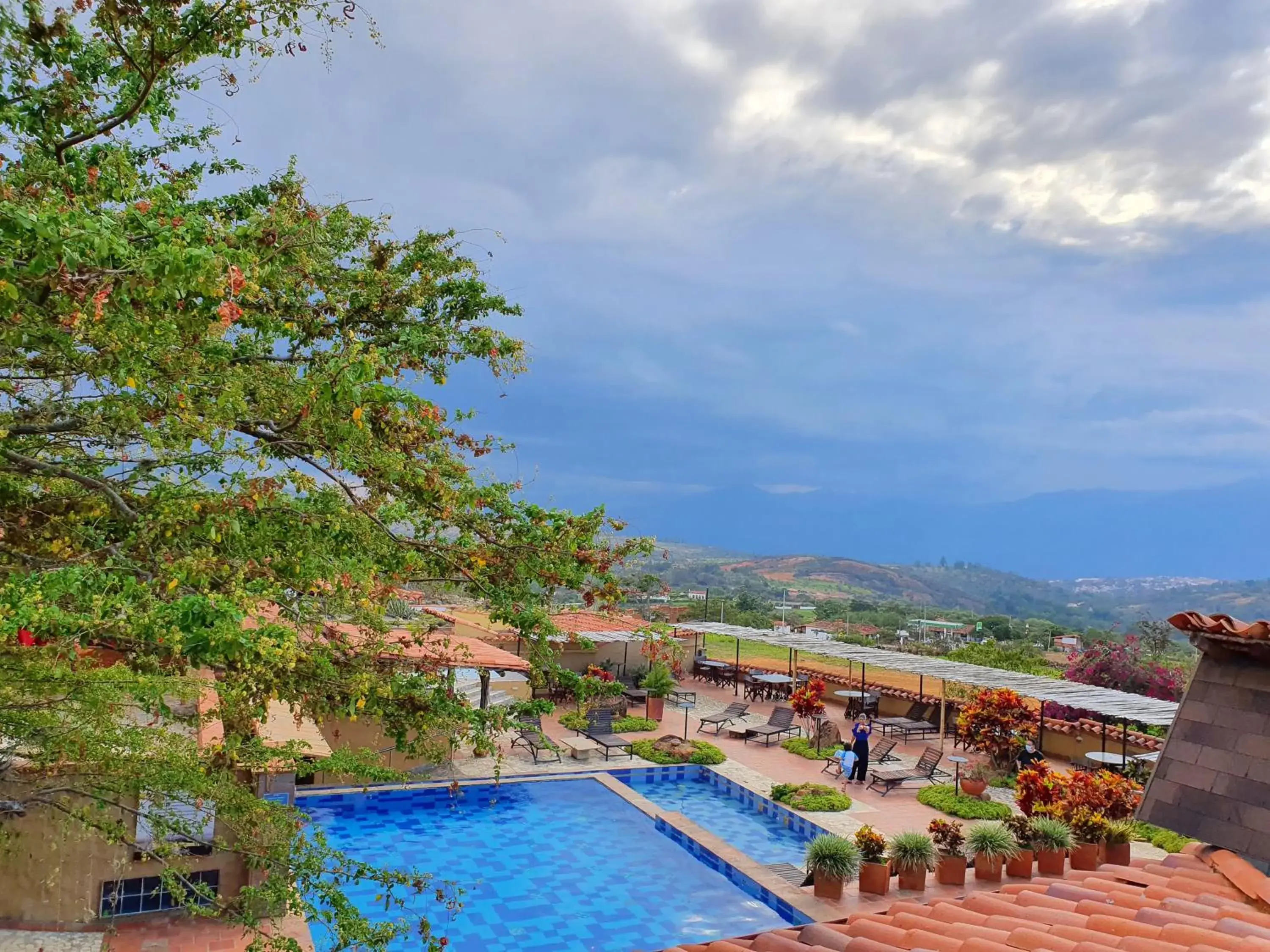 Swimming pool, Pool View in Hotel Terra Barichara