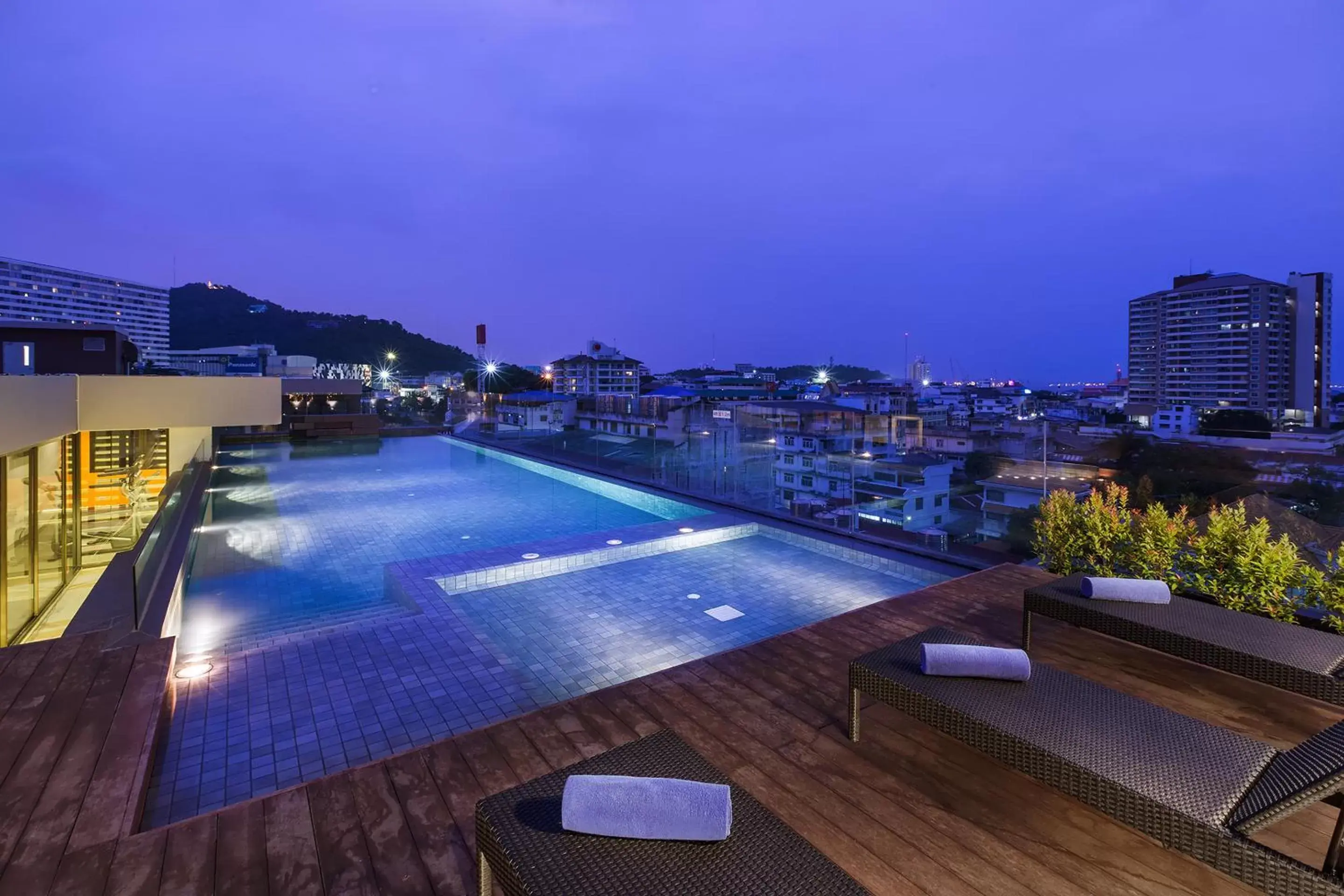 Swimming pool, Pool View in Citadines Grand Central Sri Racha - SHA Extra Plus