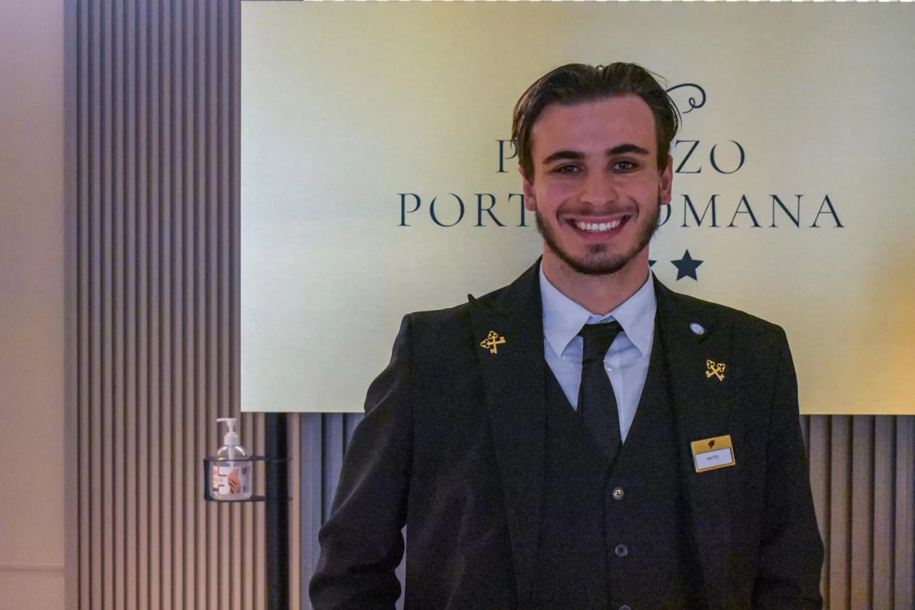 Staff in Palazzo Porta Romana Hotel