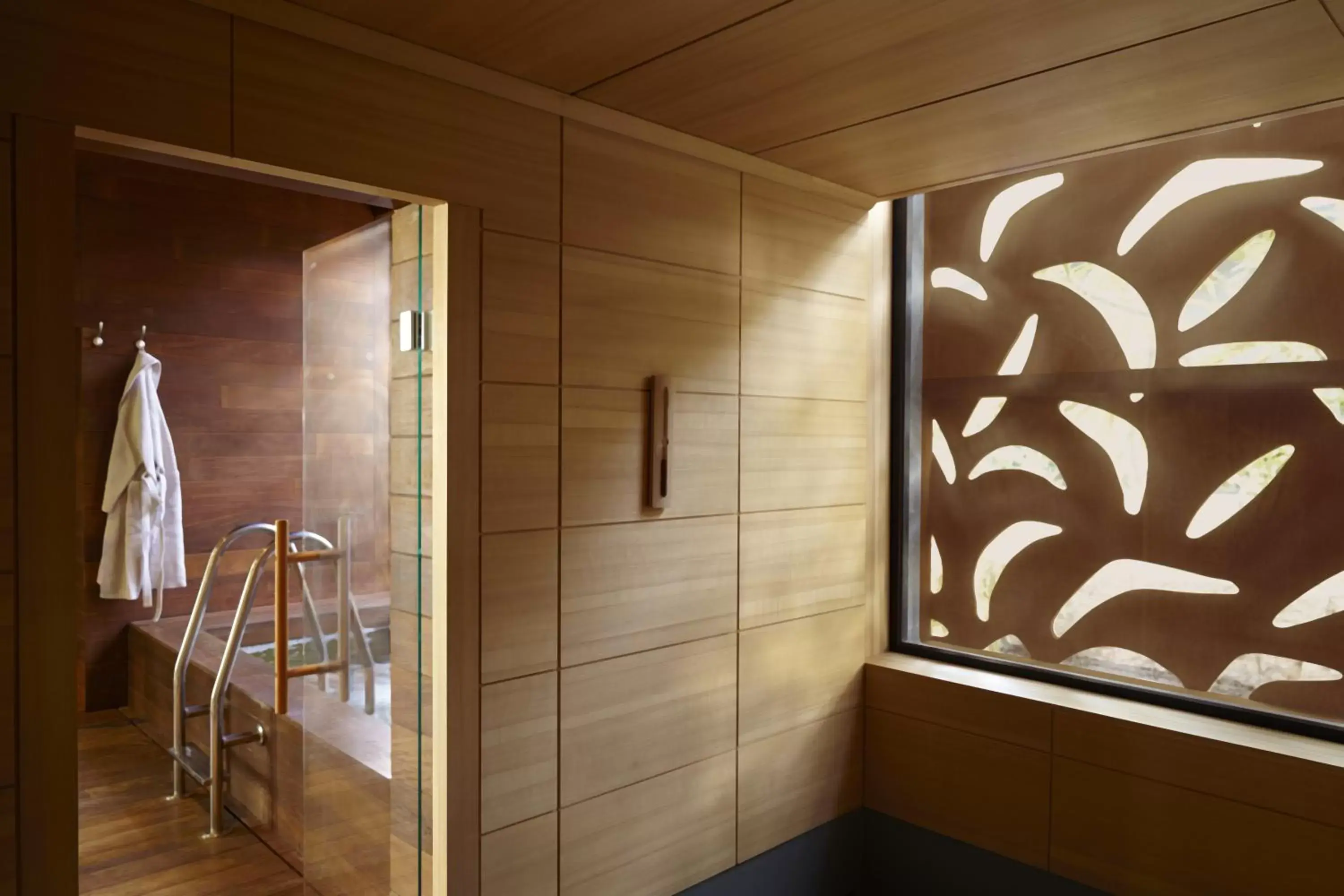 Sauna, Bathroom in Bohemia Suites & Spa - Adults Only