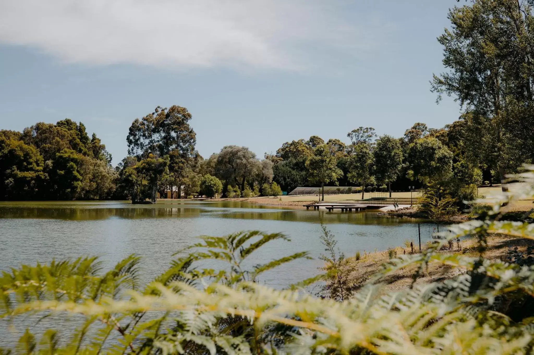 Lake view in Losari Retreat