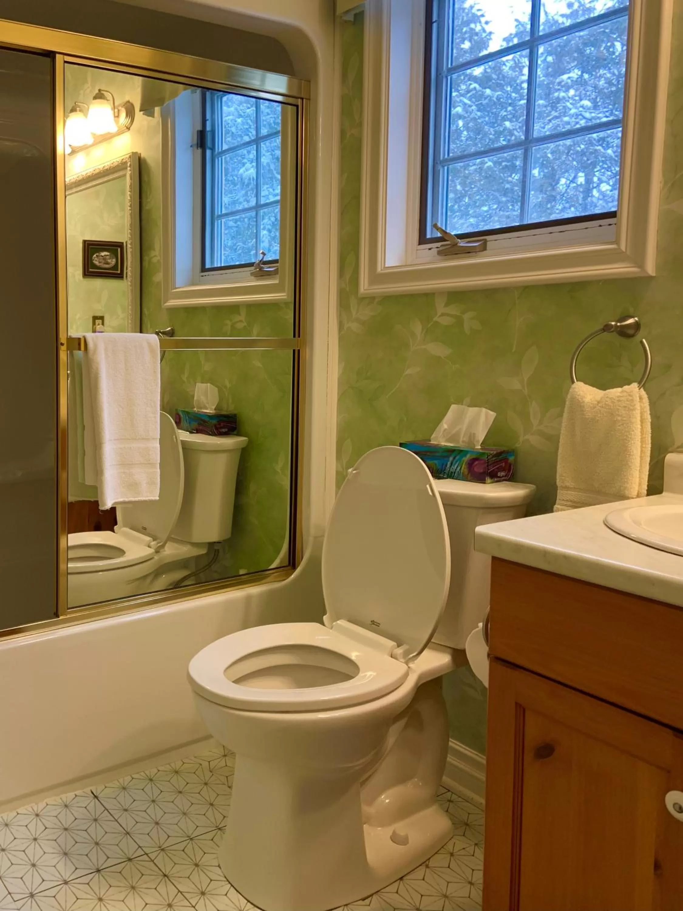 Bathroom in WeatherPine Inn