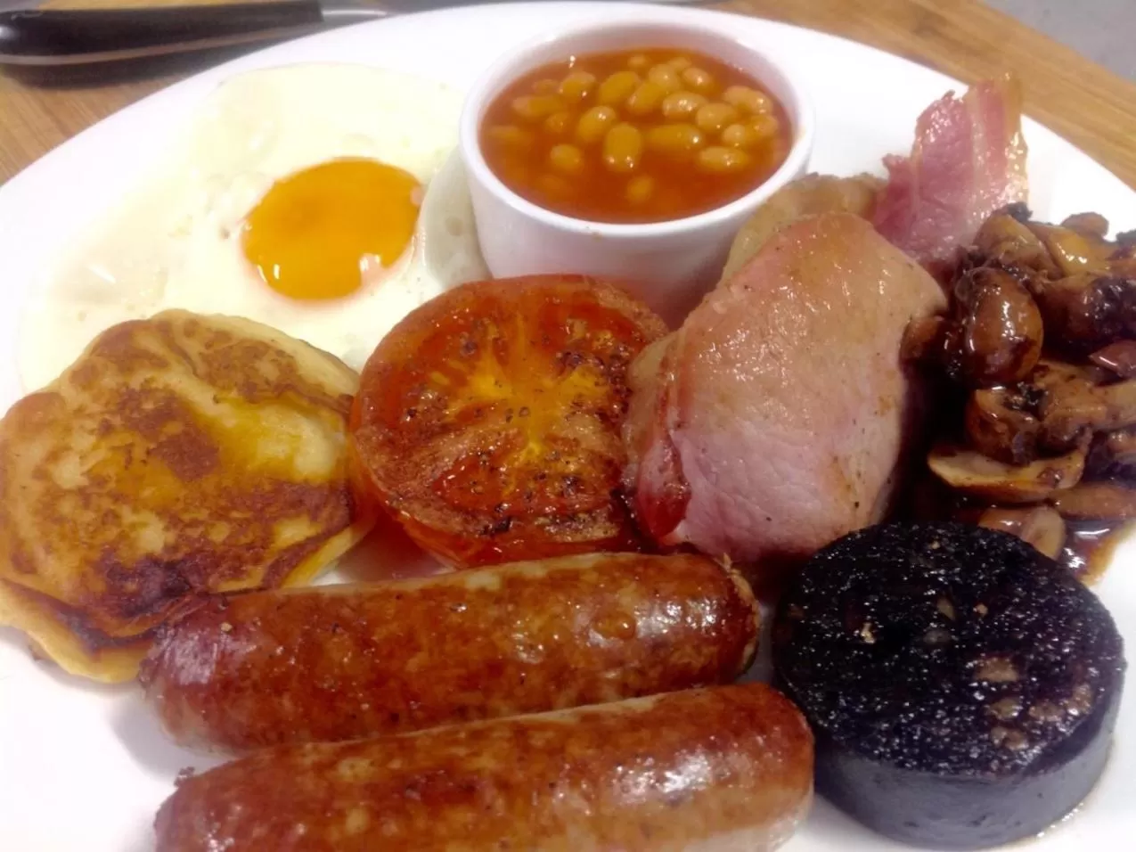 Dining area in Lossiemouth House