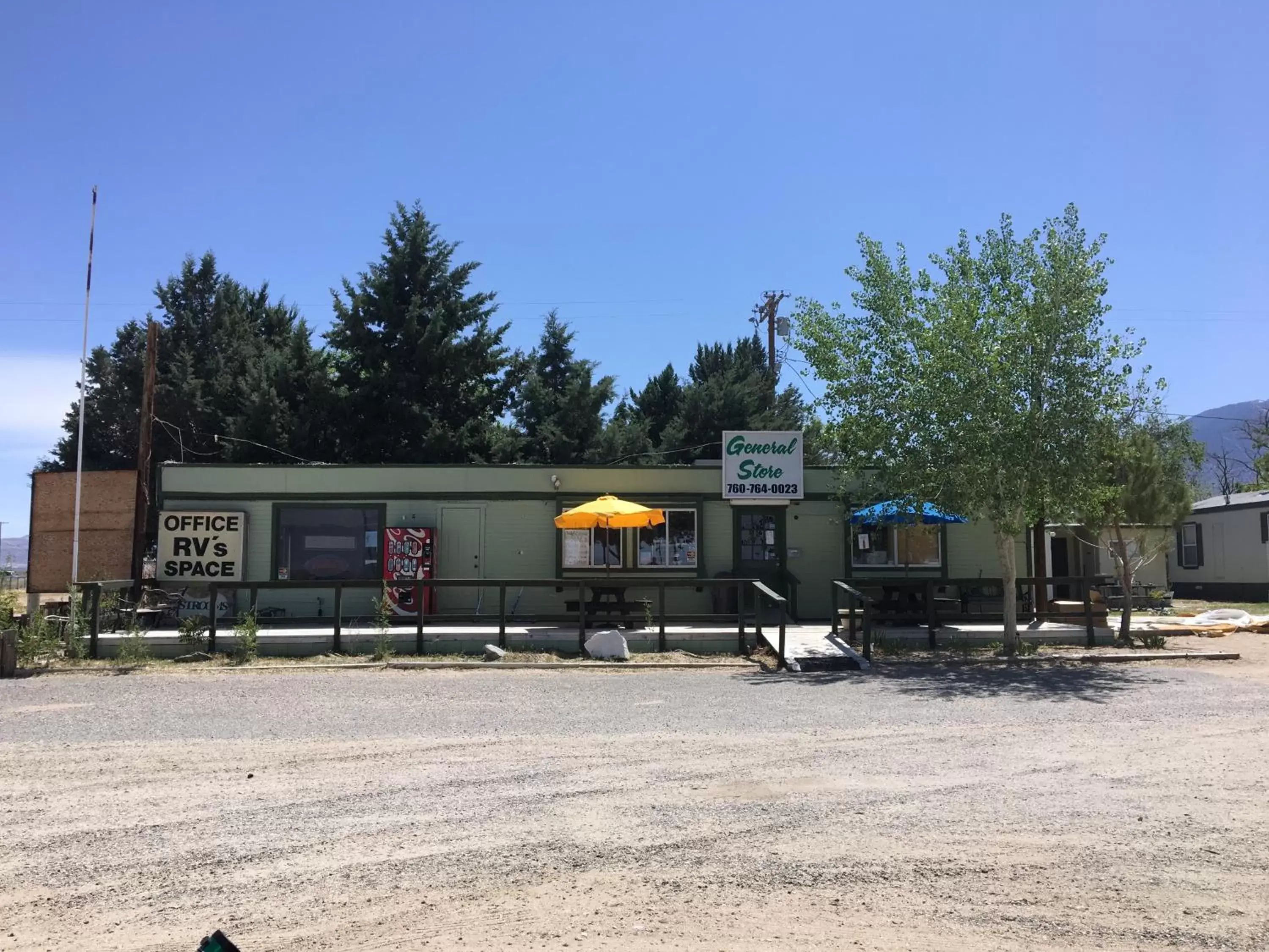 Property Building in Olancha RV Park and Motel
