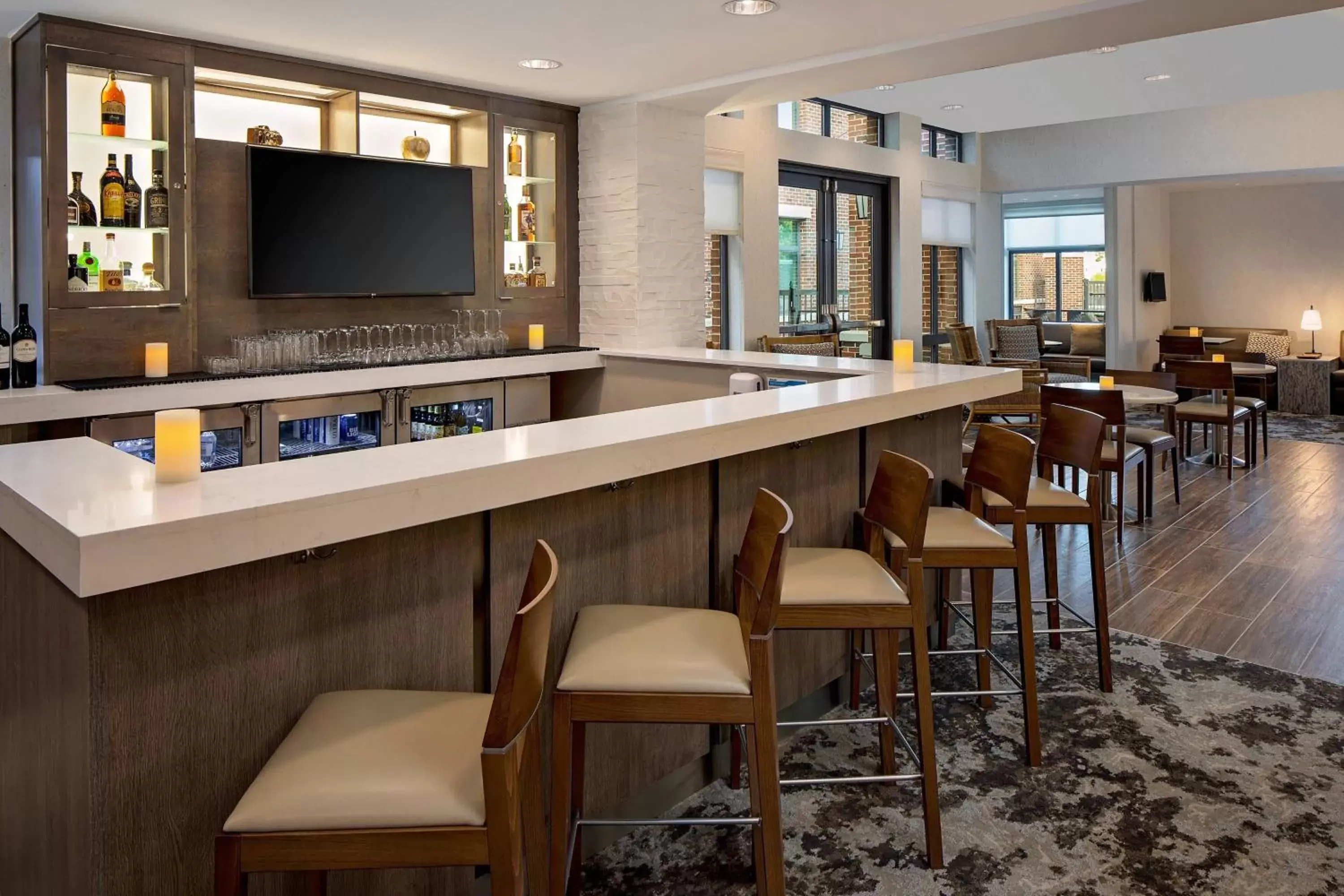 Lobby or reception, Lounge/Bar in Residence Inn by Marriott Charleston Summerville