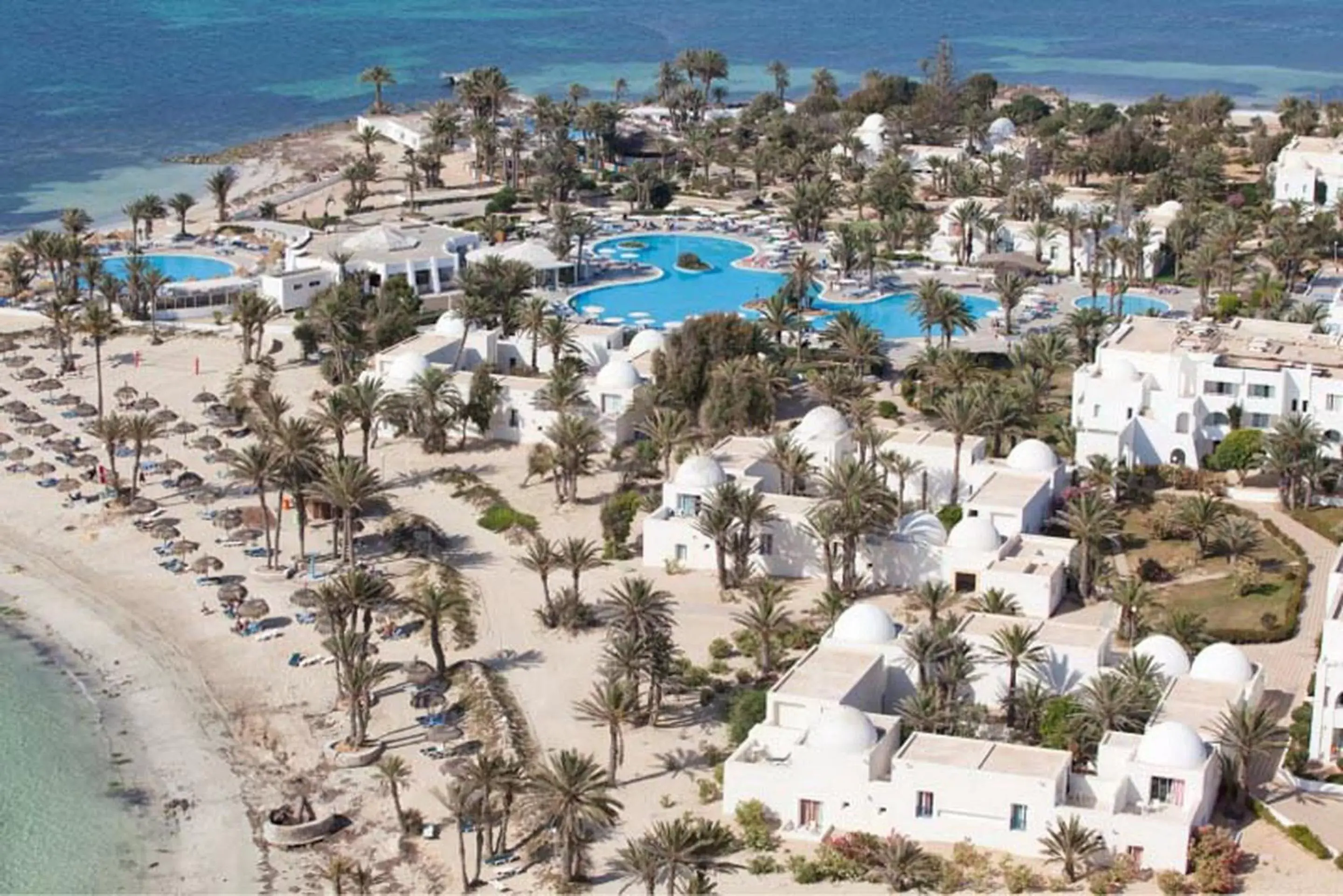 Bird's eye view in El Mouradi Djerba Menzel Bird's eye view in El Mouradi Djerba Menzel