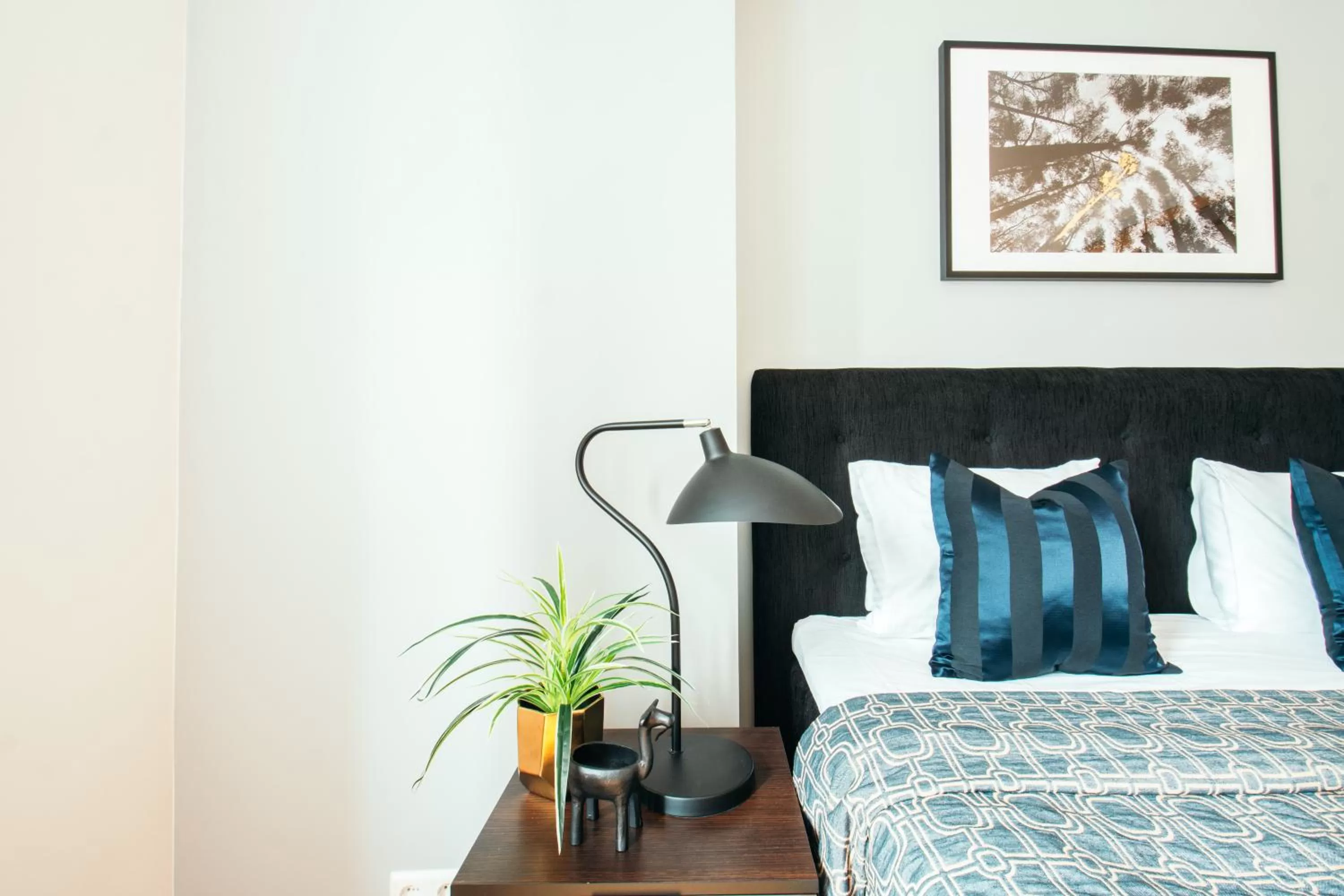 Bed in Tallinn City Apartments Freedom Square