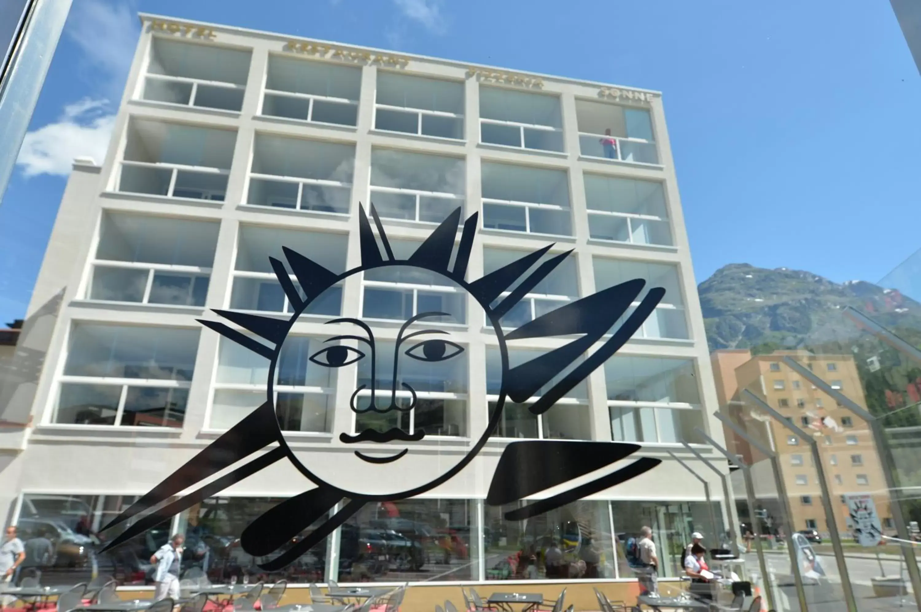 Property Building in Hotel Sonne St. Moritz 3* Superior