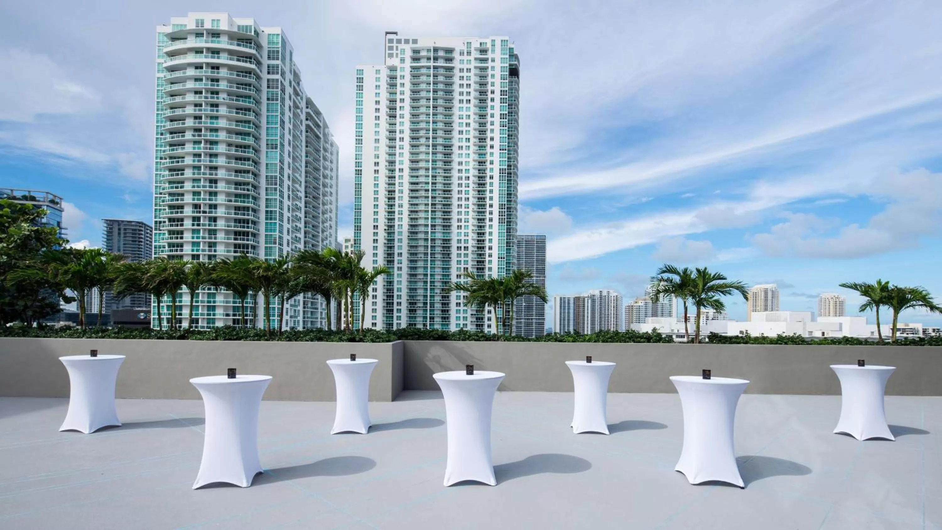 Patio in Hyatt Centric Brickell Miami