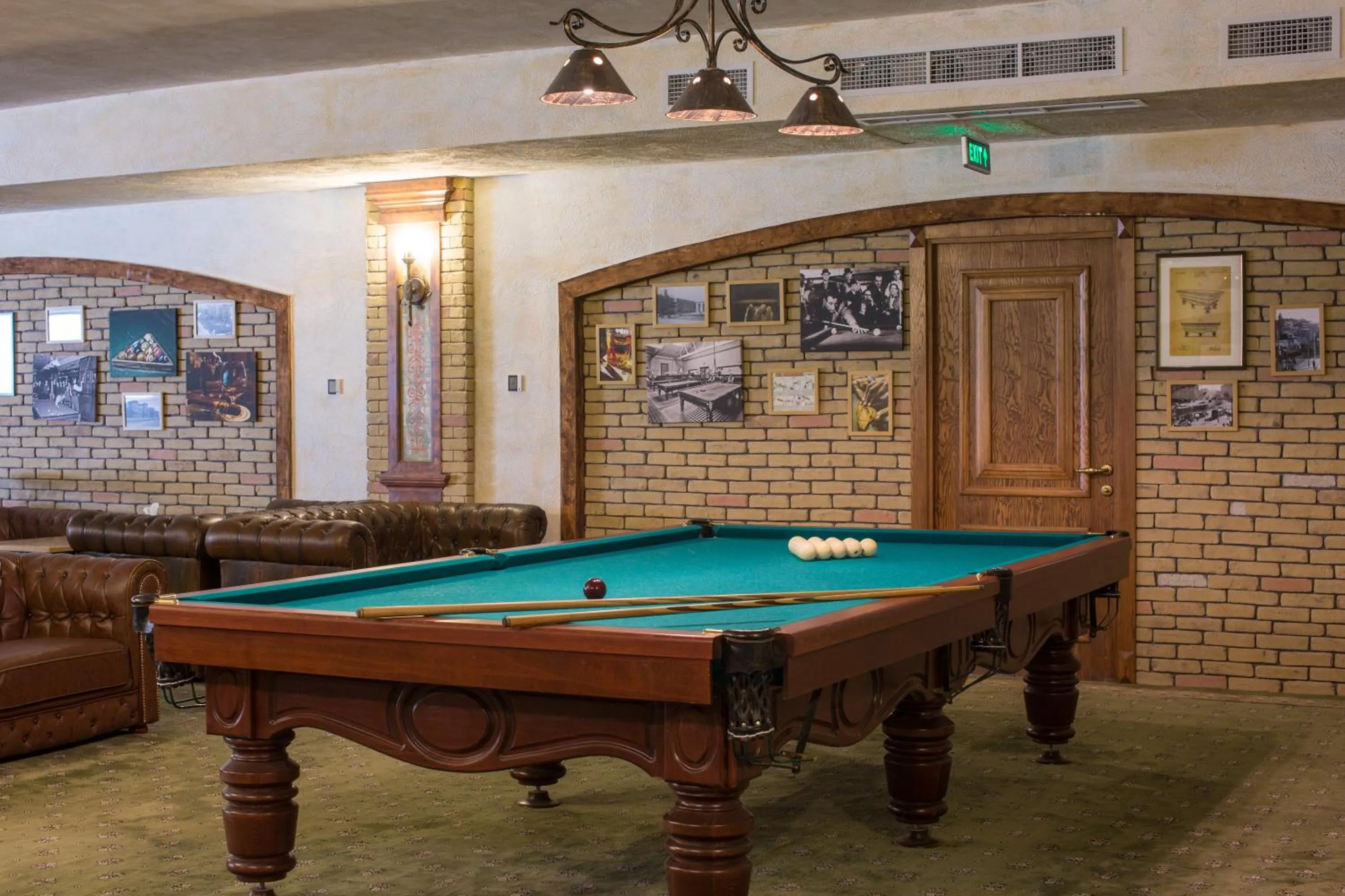 Billiard in Caucasus Hotel