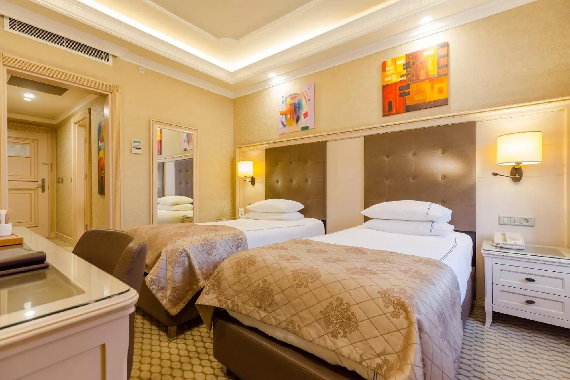 Bed in Divan Suites Batumi Bed in Divan Suites Batumi