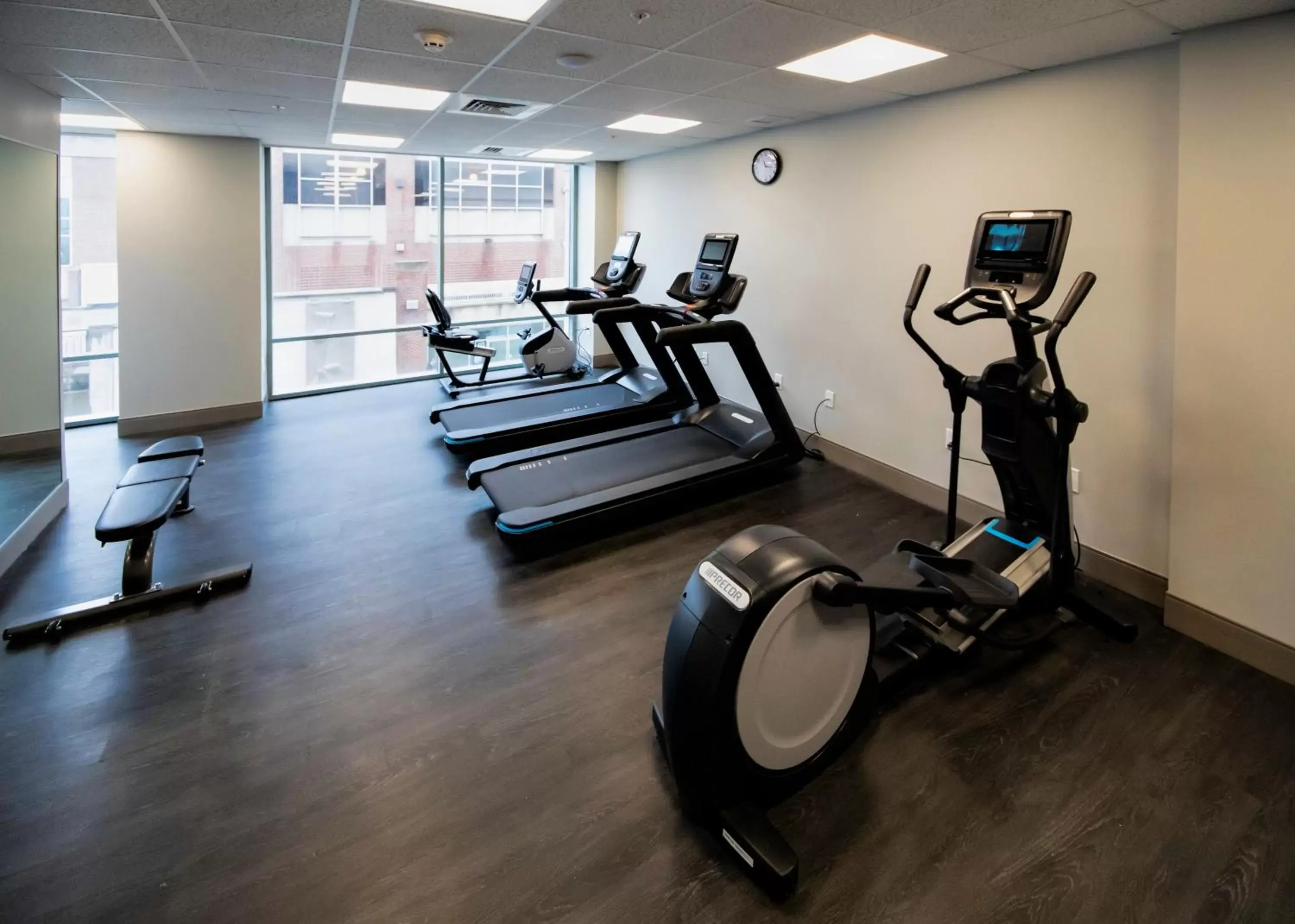 Fitness centre/facilities, Fitness Center/Facilities in BLU-Tique, Akron, a Tribute Portfolio Hotel