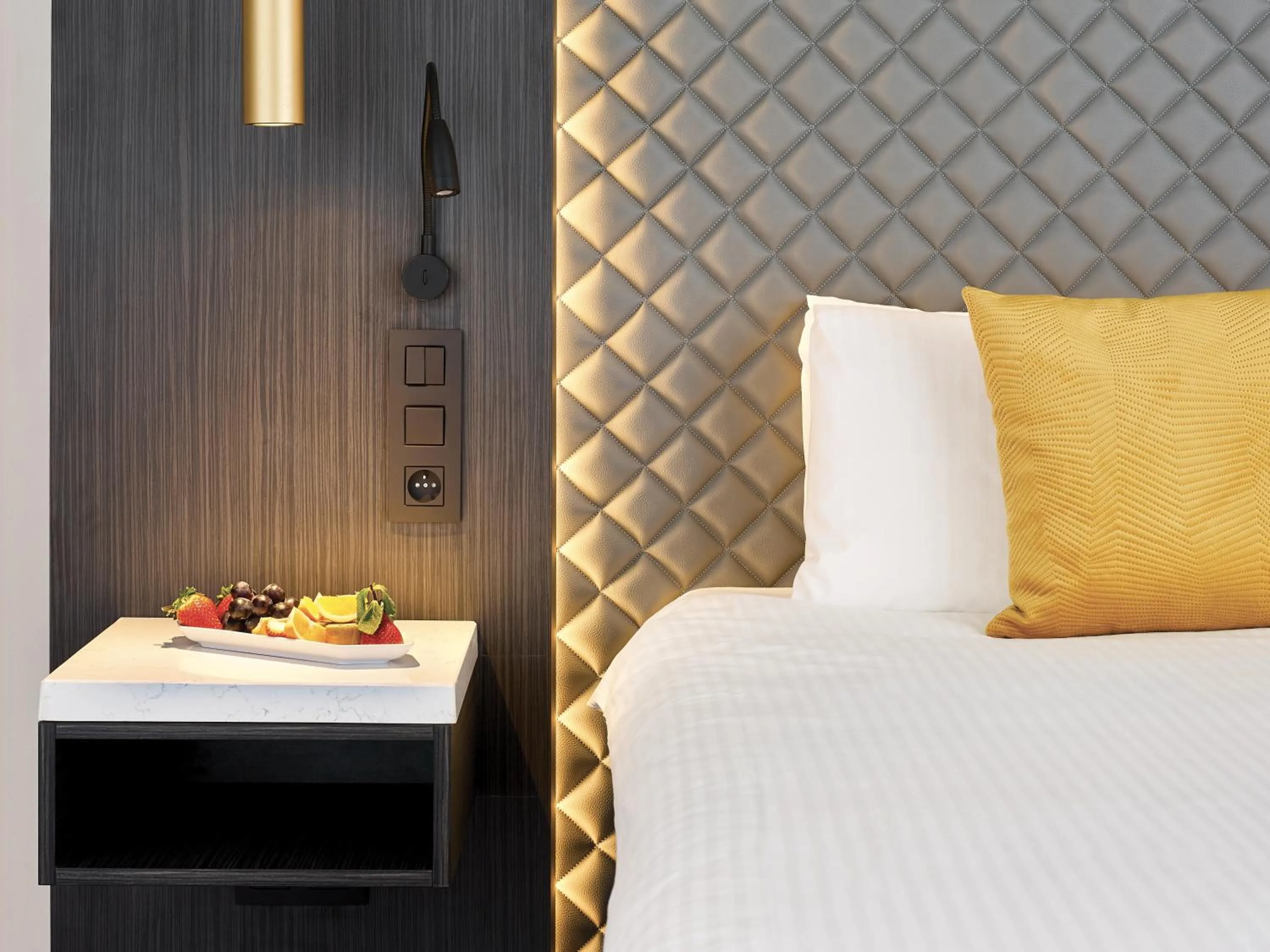 Bed in Radisson BLU Palace Hotel, Spa