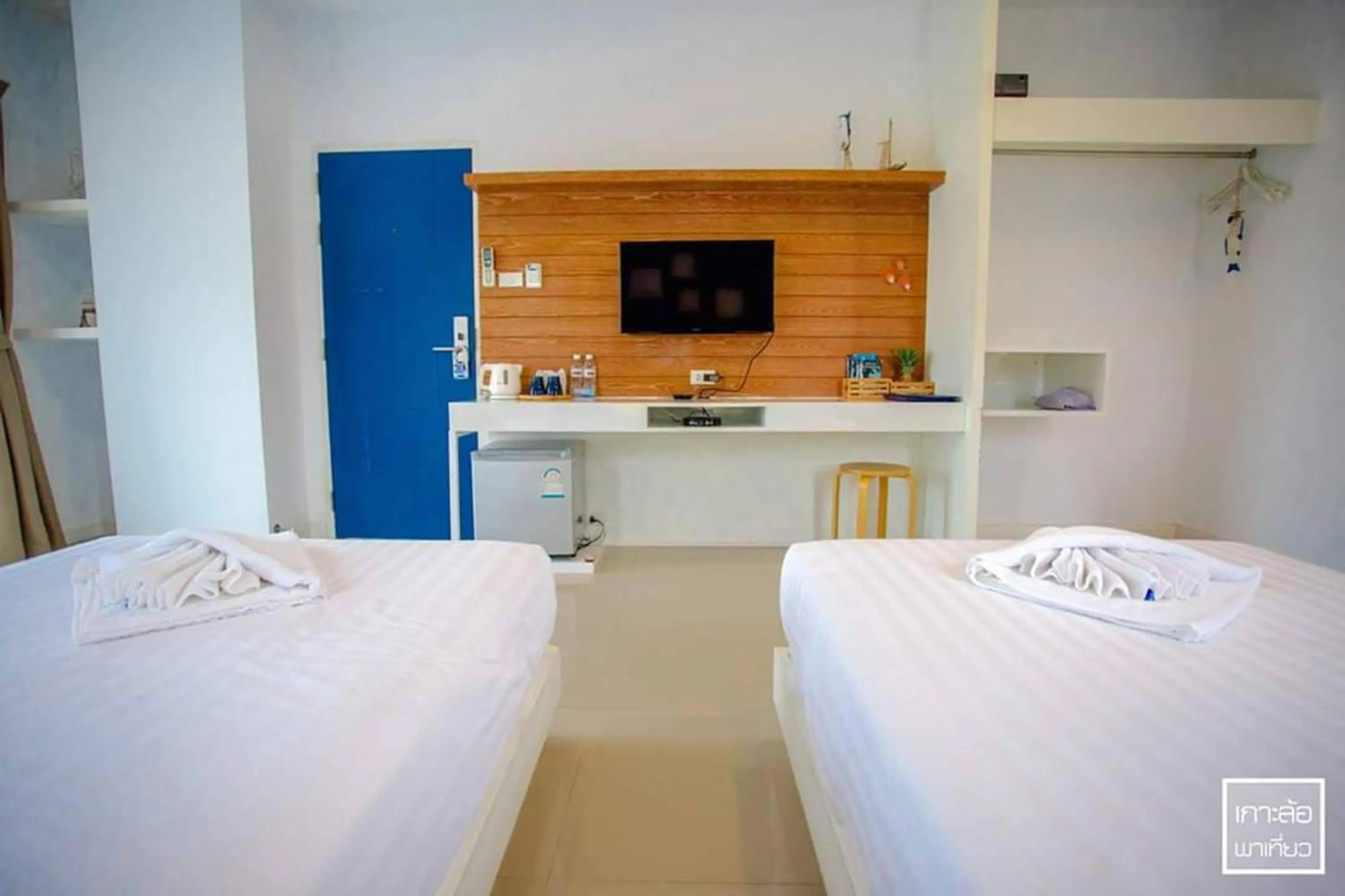 Bed in Chill House at Naiyang