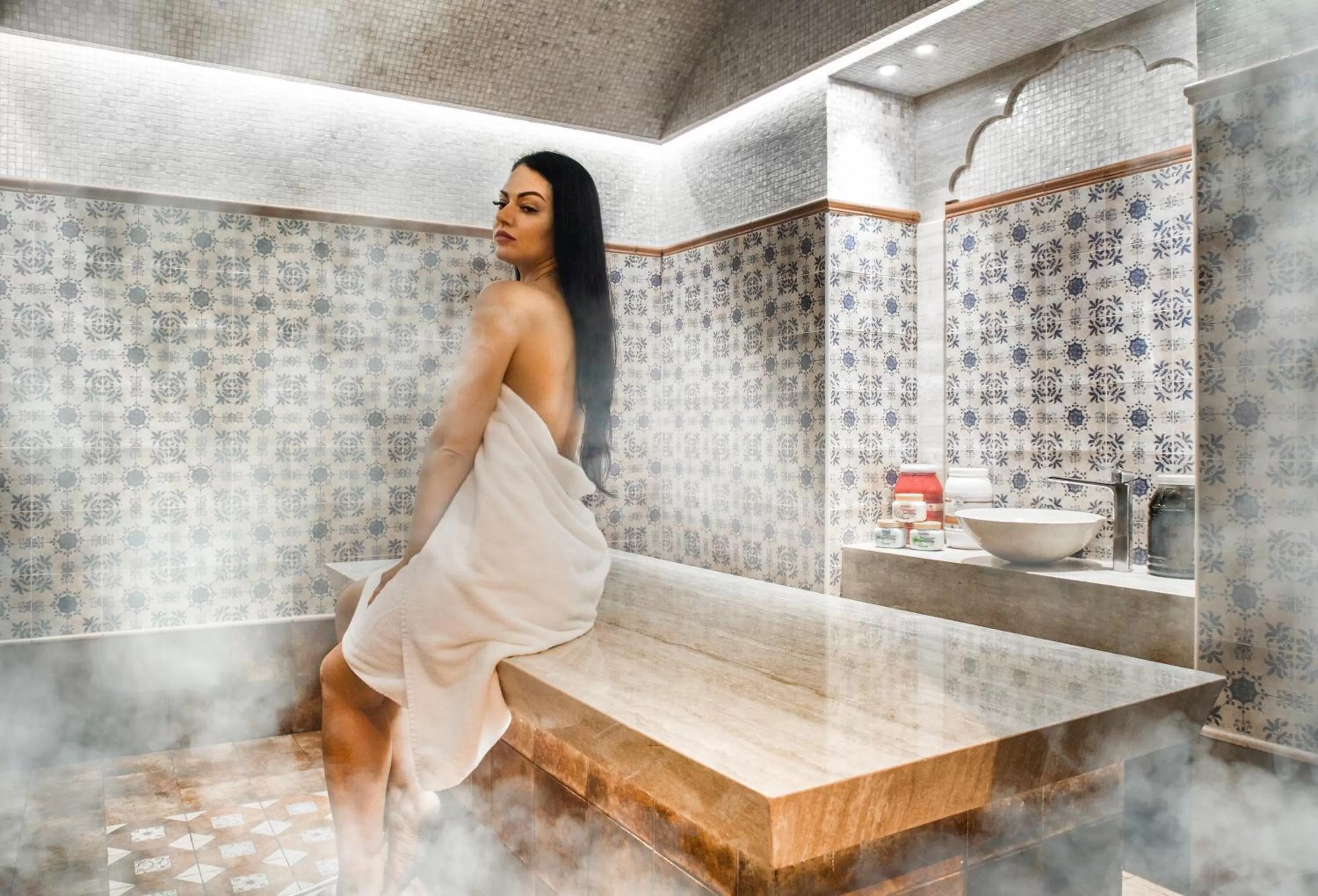 People in Elite Byblos Hotel